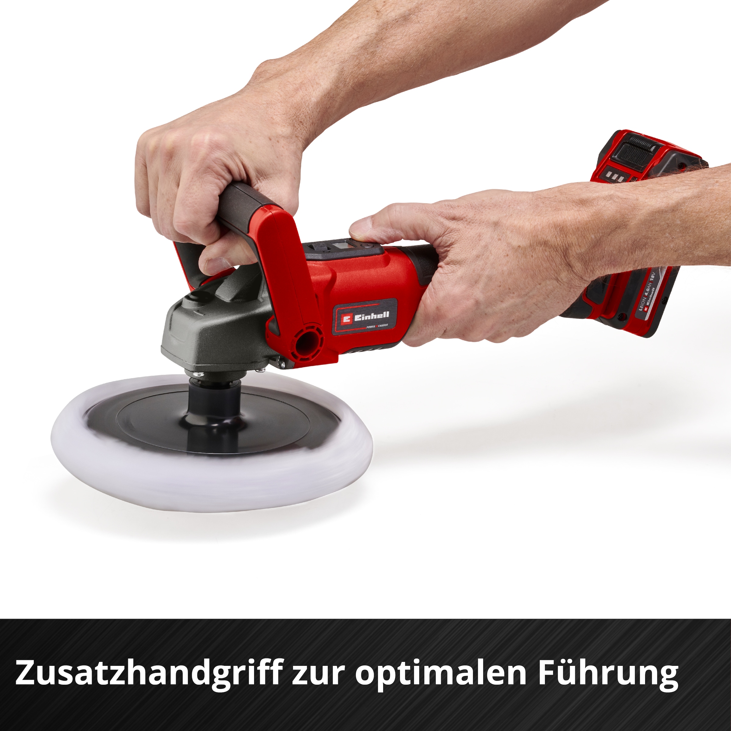 Einhell Akku-Poliermaschine »CE-CP 18/180 Li E-Solo«, Power X-Change, ohne Akku und Ladegerät