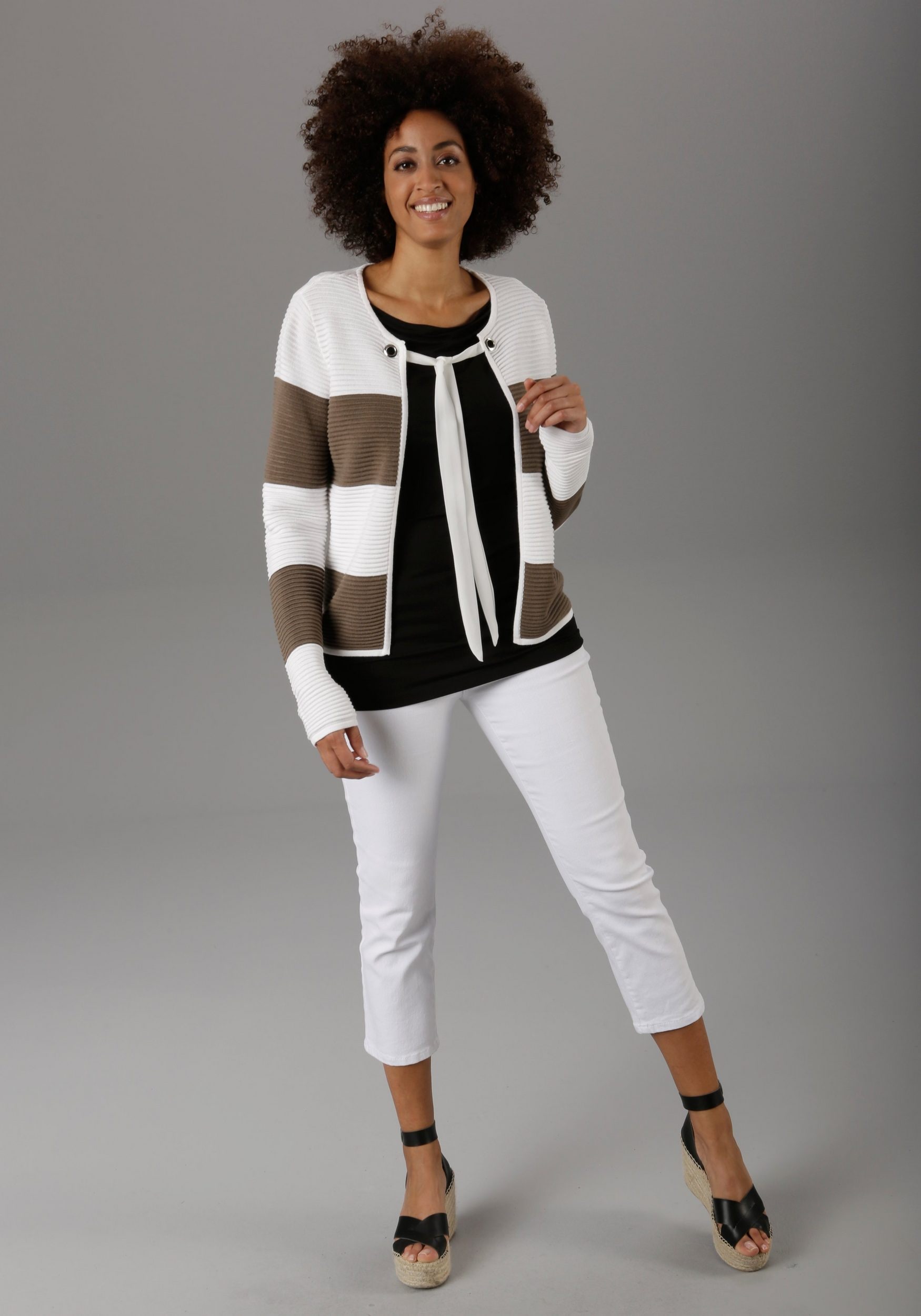 ONLY T-Shirt »ONLMOSTER – T-Shirt mit melierter Optik und elastischem Material« meliert, casual, lässig geschnitten, Viskosemischung, Rundhals