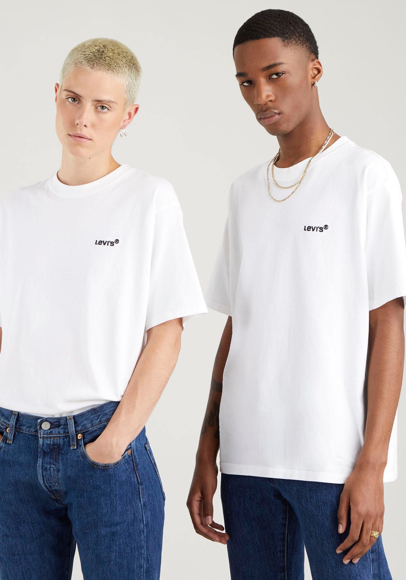 Levi's® Rundhalsshirt »LE RED TAB VINTAGE TEE«, im klassischen Levi's® Design