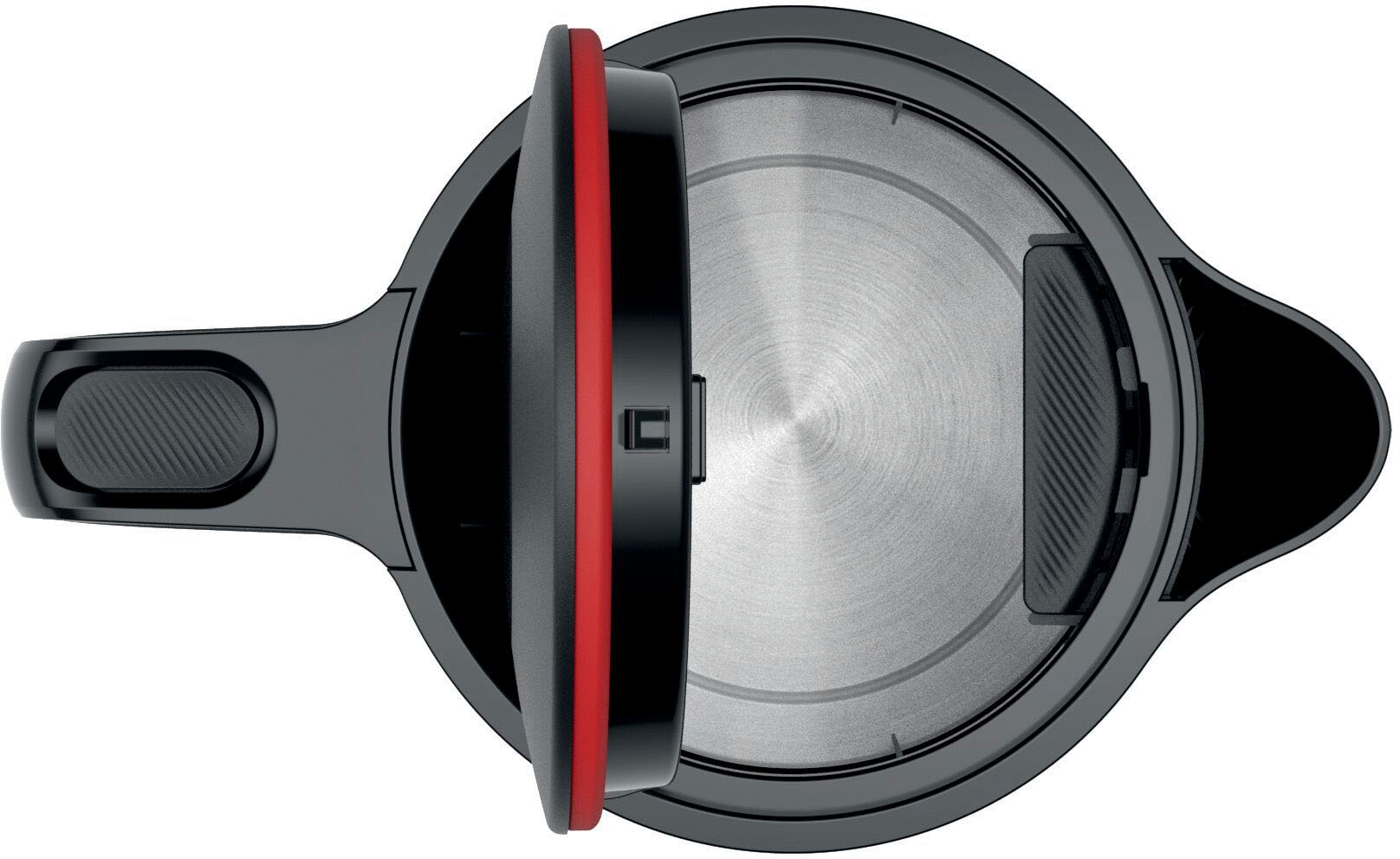BOSCH Wasserkocher »MyMoment TWK2M163, Abschaltautomatik, Überhitzungschutz, Tassenanzeige«, 1,7 l, 2400 W, Stiftung Warentest Testsieger (2,2) Ausgabe 03/2025, schwarz matt