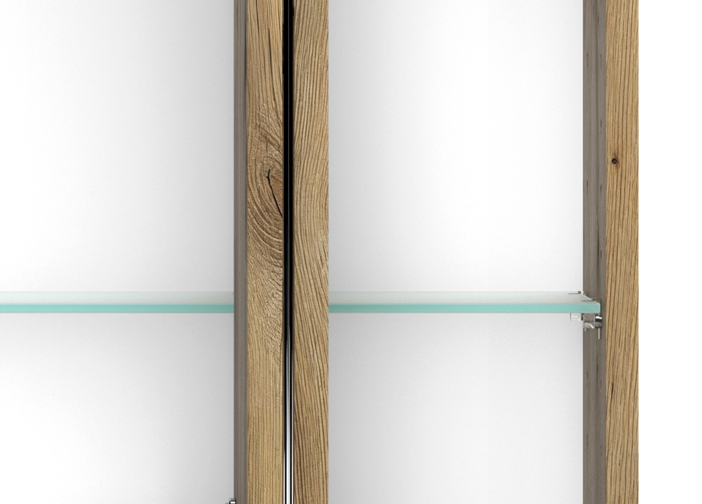 welltime Badezimmerspiegelschrank »CABO, gedämpfte Scharniere« Rundumsicht, dank besonderer Klapptechnik