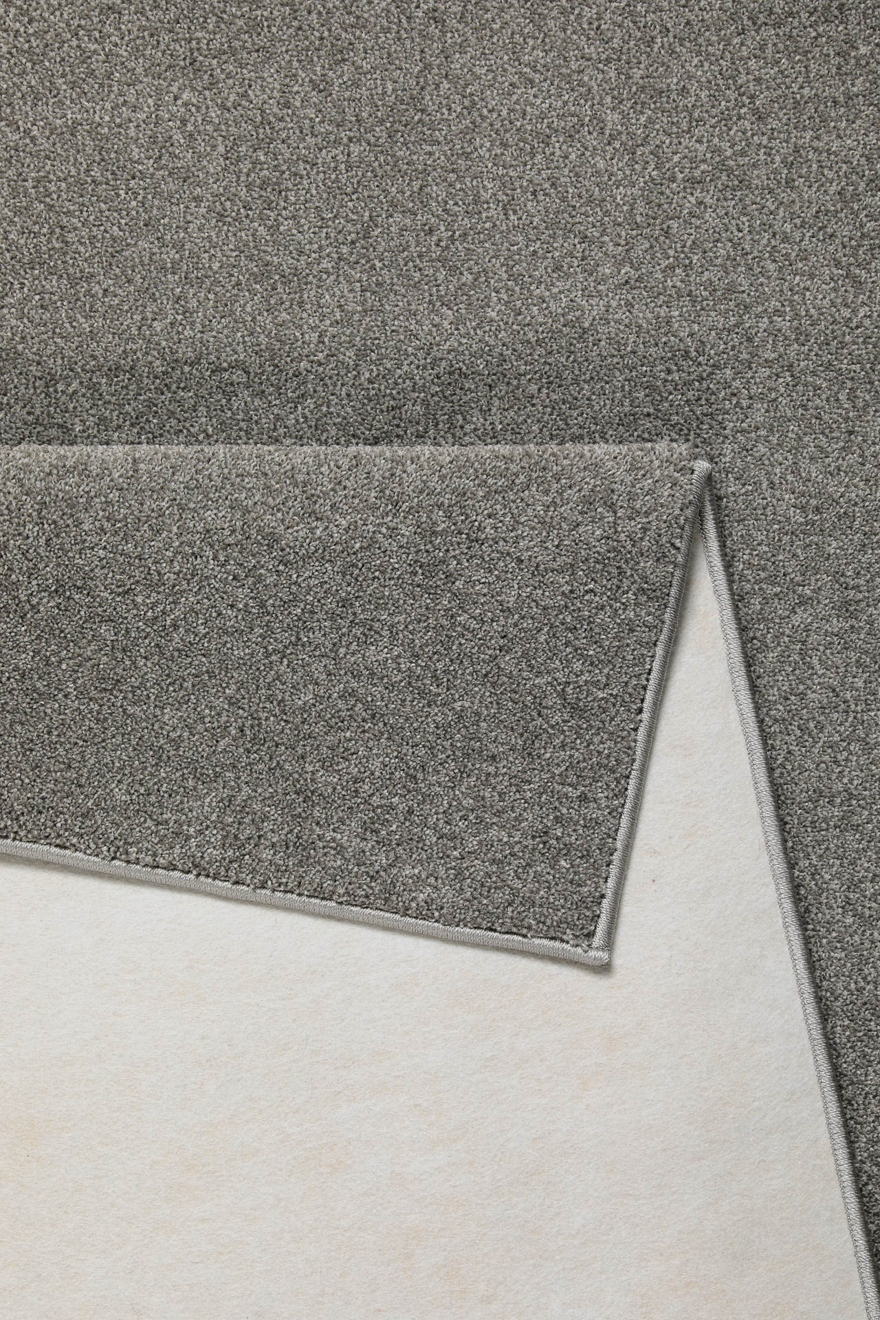 Wecon home Teppich »Tim« rechteckig 12 mm Höhe einfarbig, meliert, modern, pflegeleicht, Wohnzimmer, Schlafzimmer