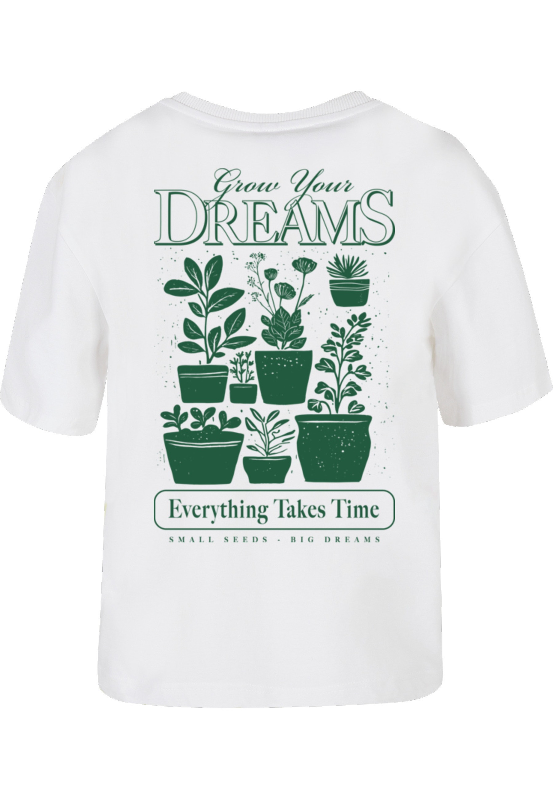 Miss Tee T-Shirt »Miss Tee Grow Your Dreams And Plants Tee« 1 Stk.