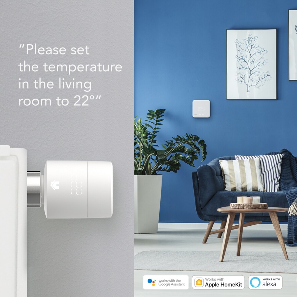 Tado Heizkörperthermostat »Smartes Heizkörper-Thermostat - Zusatzprodukt zur Einzelraumsteuerung«