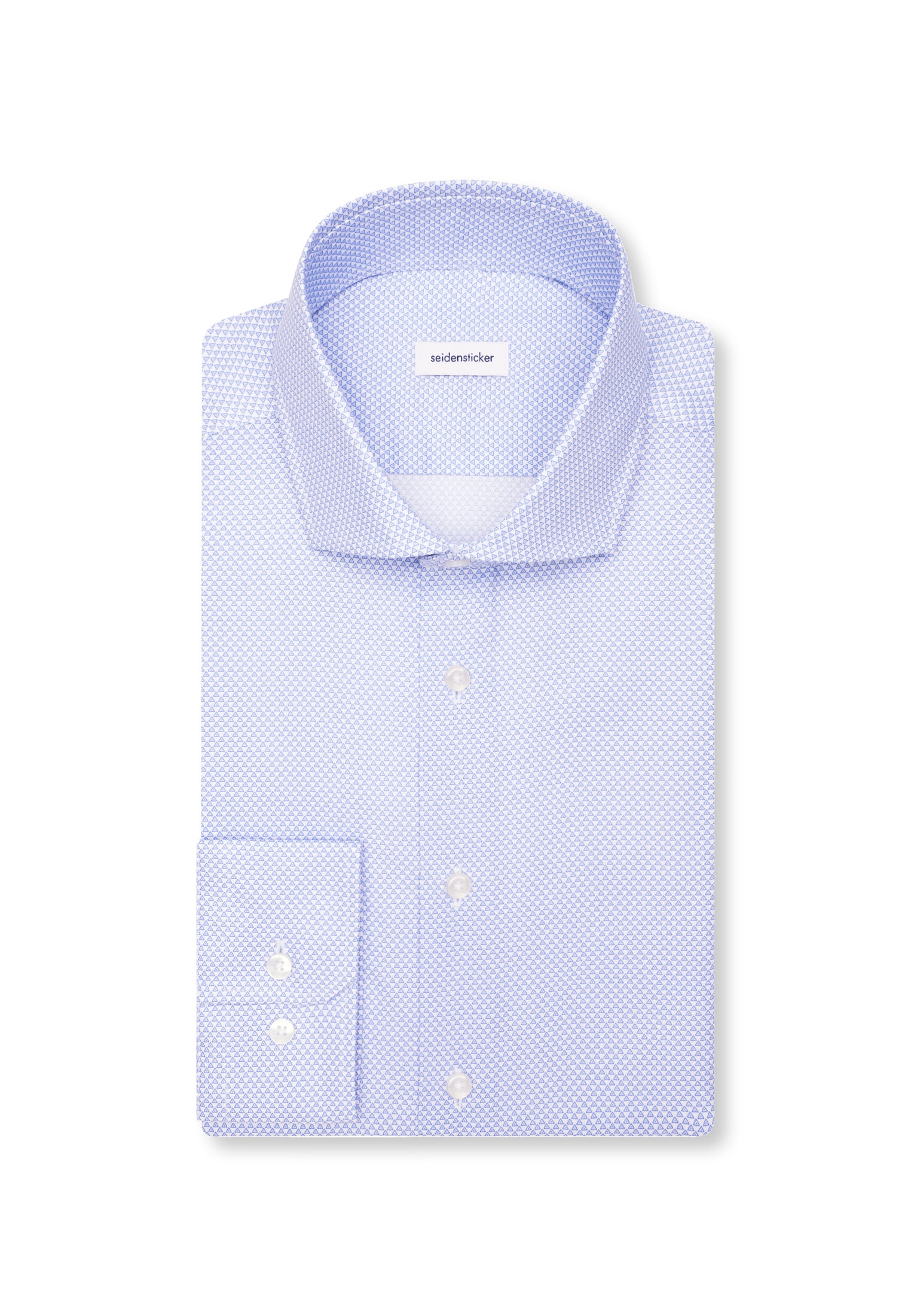 seidensticker Businesshemd »Schwarze Rose«, Regular 1/1 Kentkragen Druck
