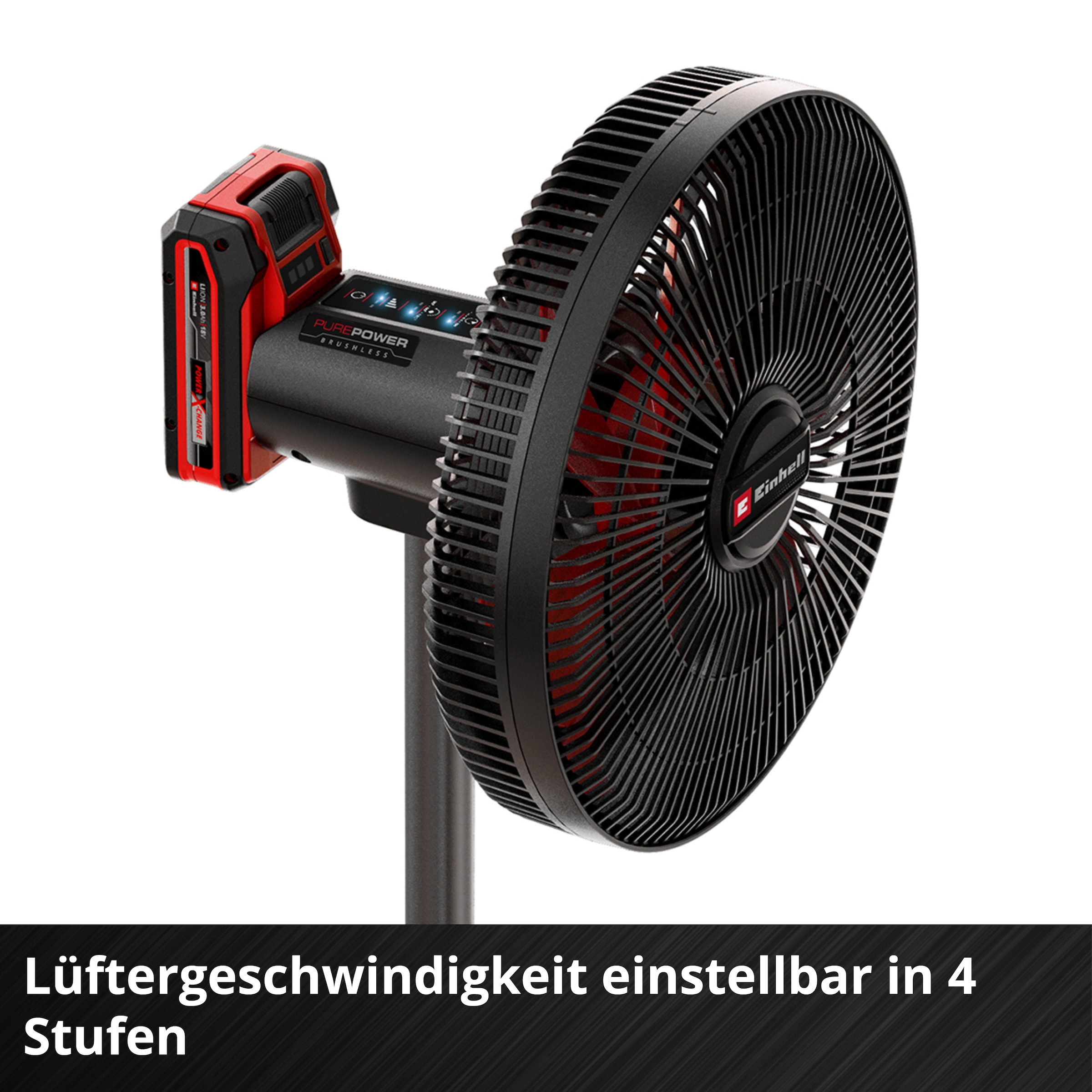 Einhell Akku-Ventilator »GE-CF 18/320 P Li-Solo«, ohne Akku und Ladegerät