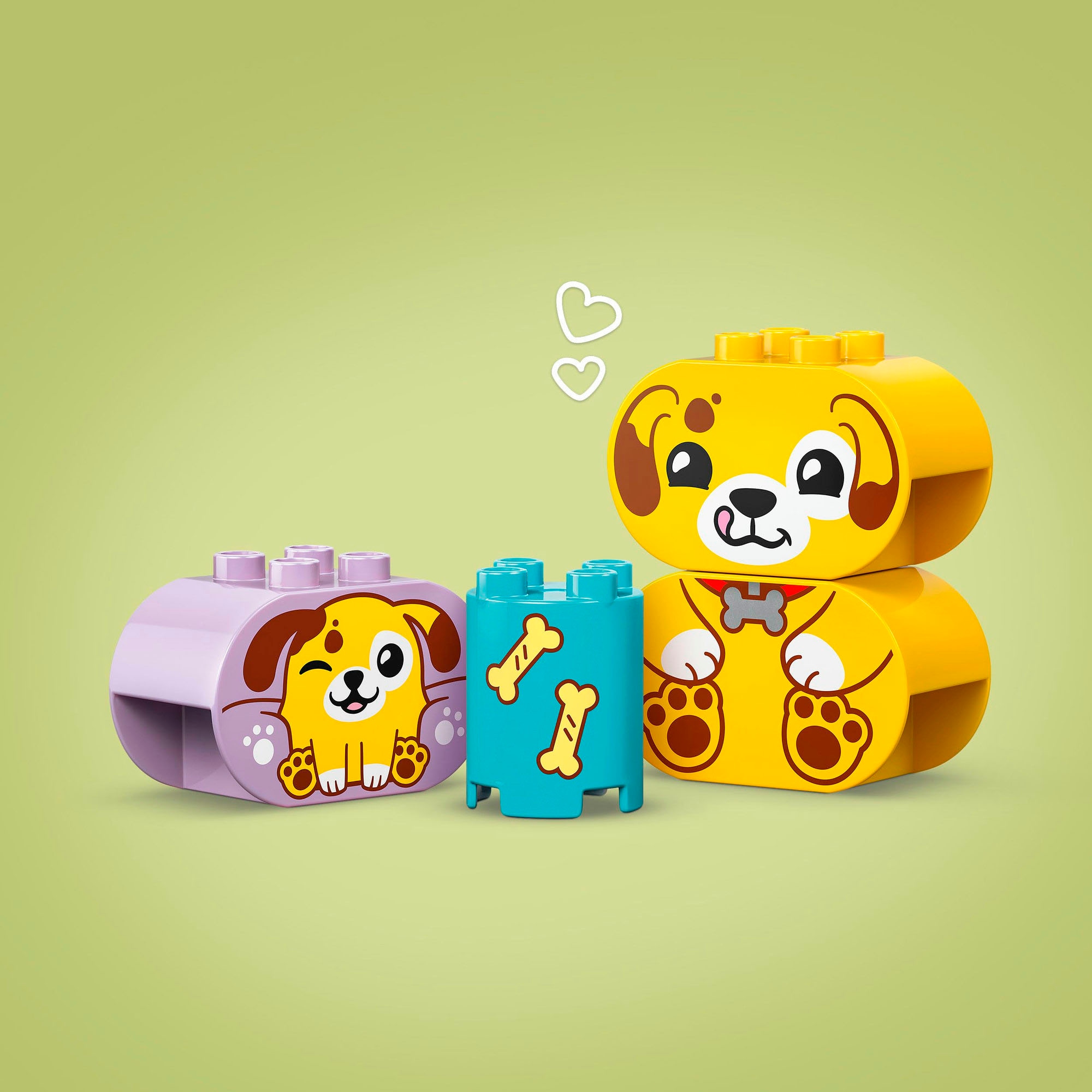 LEGO® Konstruktionsspielsteine »Formsortierer: Welpenhaus (10441), LEGO DUPLO My First«, (17 St.), Made in Europe