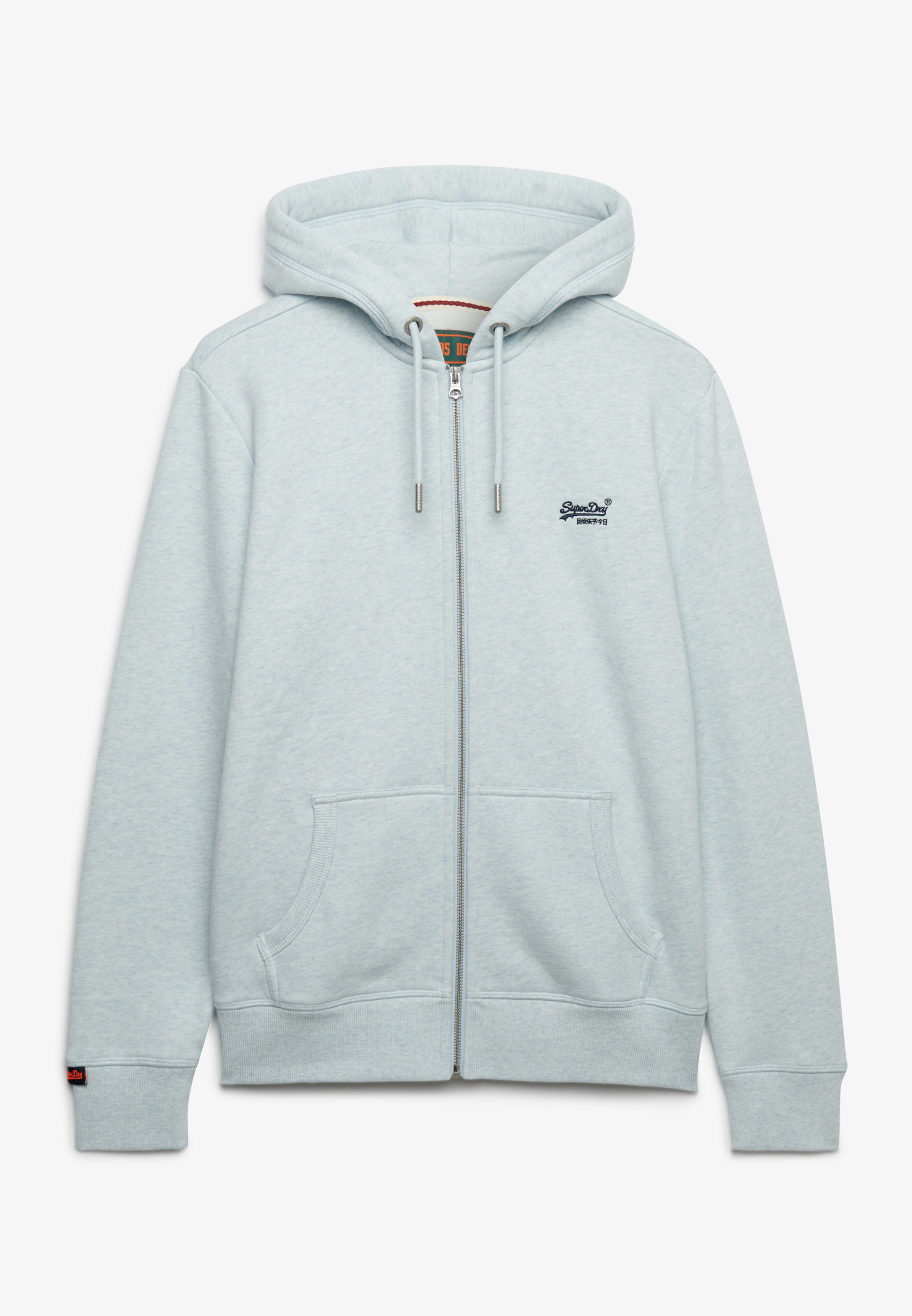 Superdry Kapuzensweatjacke »ESSENTIAL LOGO ZIP HOODIE HB« Baumwollmischung, slim fit