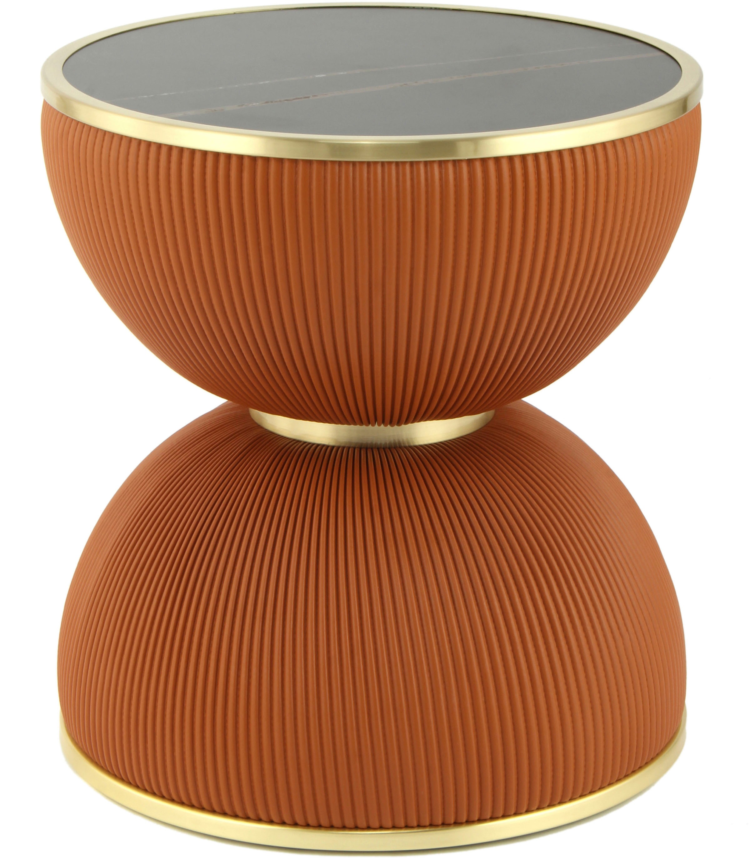 Kayoom Beistelltisch »Jokai 225, Eisengestell, PU Stoffbezug, gesinterte St günstig online kaufen