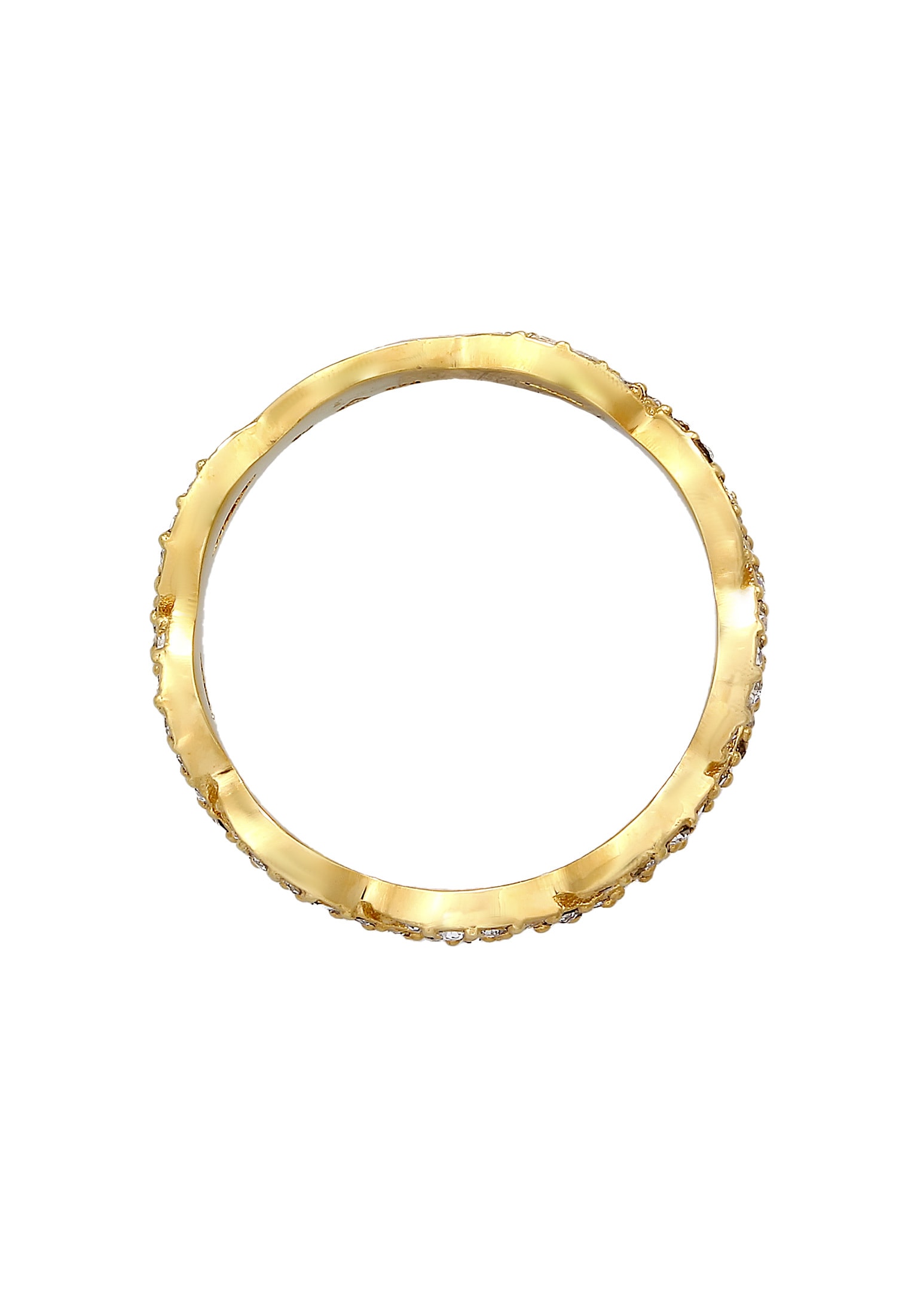Elli Fingerring »Infinity Kristalle Unendlichkeit Liebe 925 Silber«