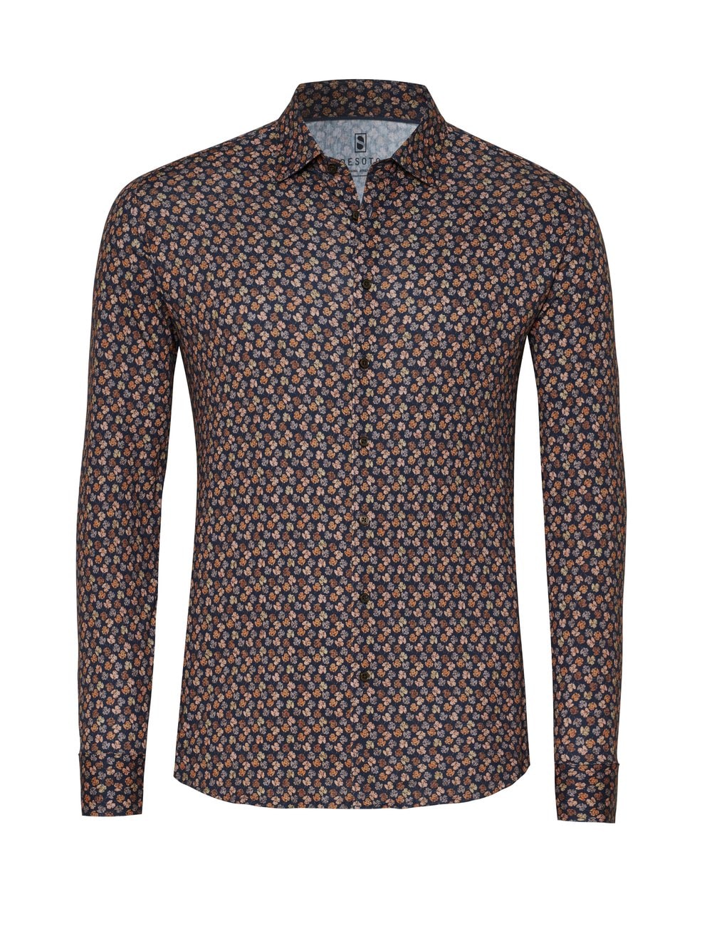 DESOTO Langarmhemd »Jersey Casual Kent«