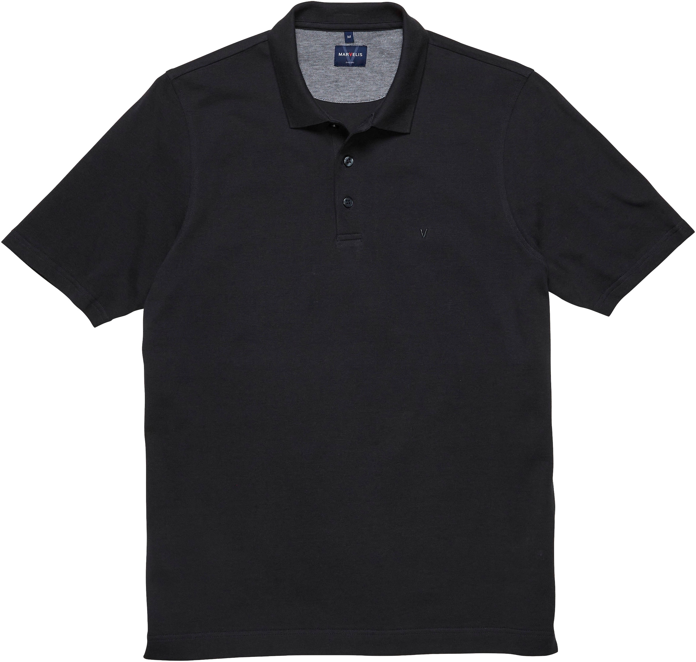 MARVELIS Poloshirt Pique, normale Passform