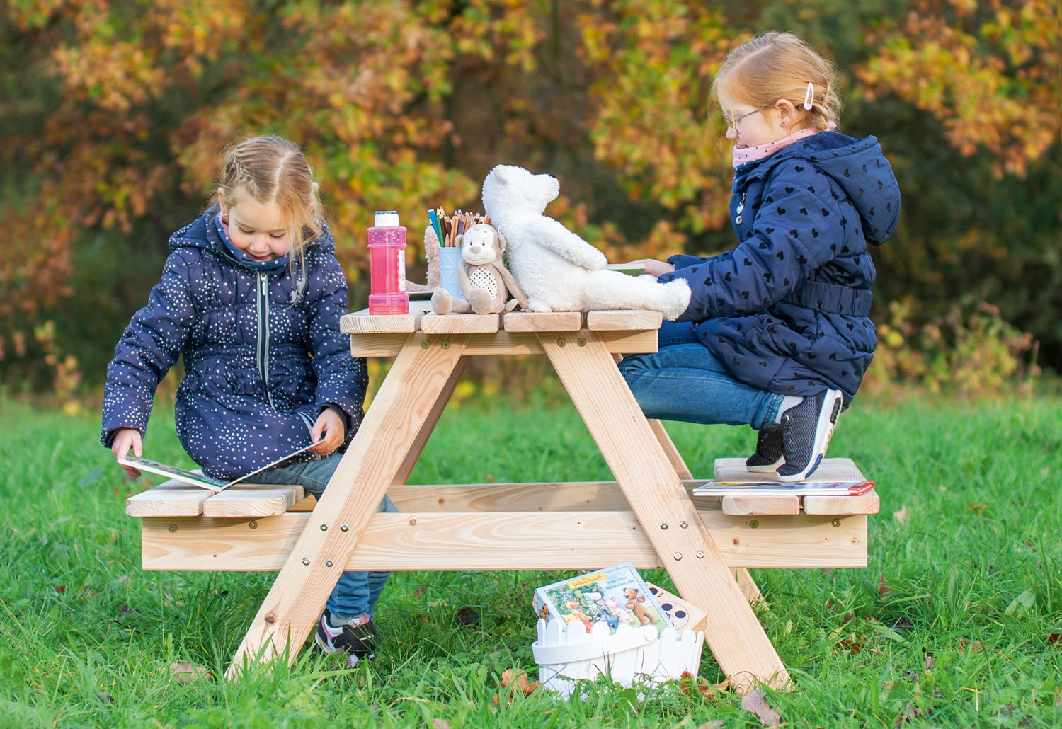 Pinolino® Kindersitzgruppe »Nicki Maxi«, BxLxH: 119x118x65 cm günstig online kaufen
