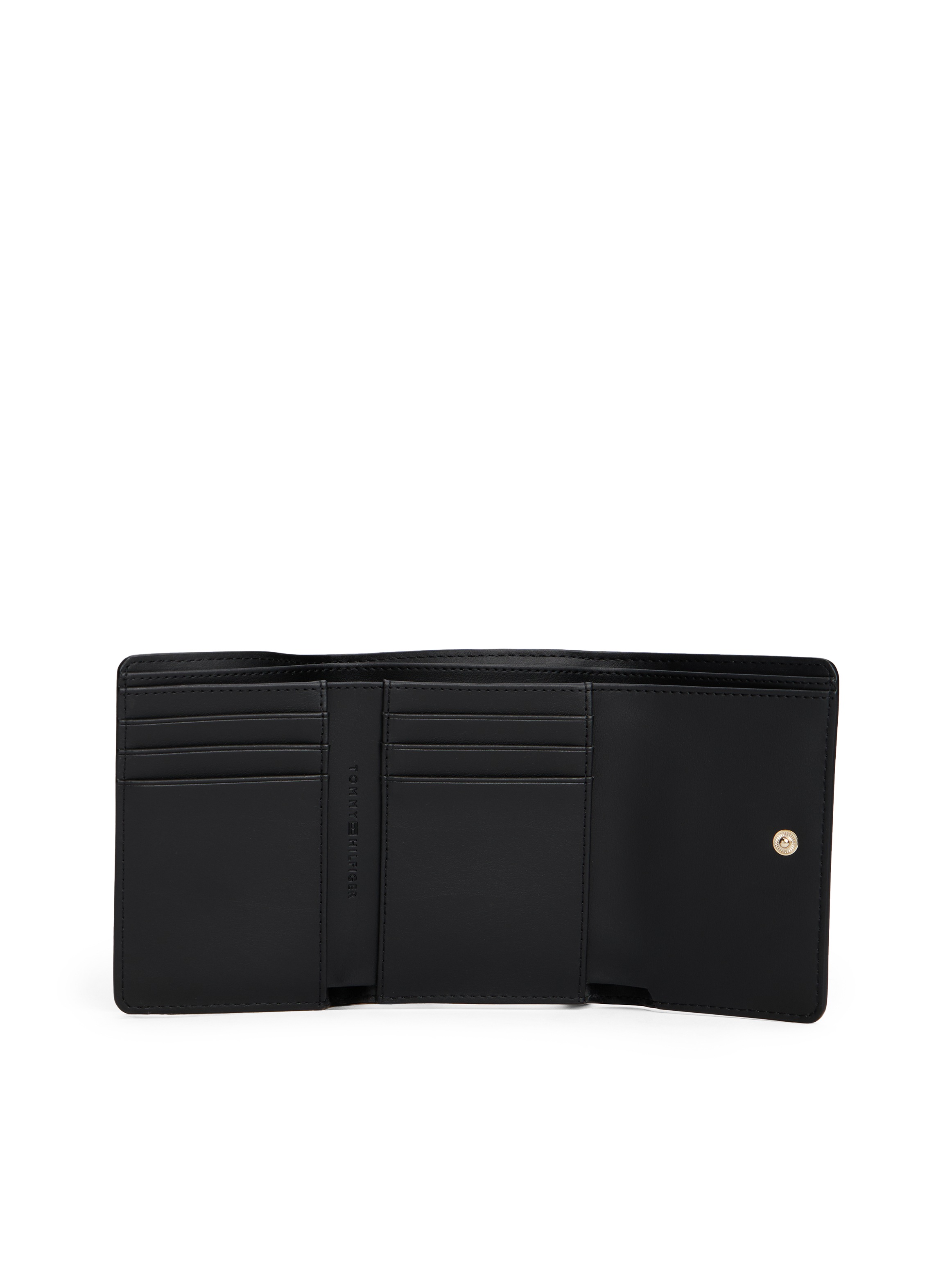Tommy Hilfiger Geldbörse »TH ICON TRIFOLD«, Damen Geldbeutel, Portemonnaie, RV-Rückfach für Münzen