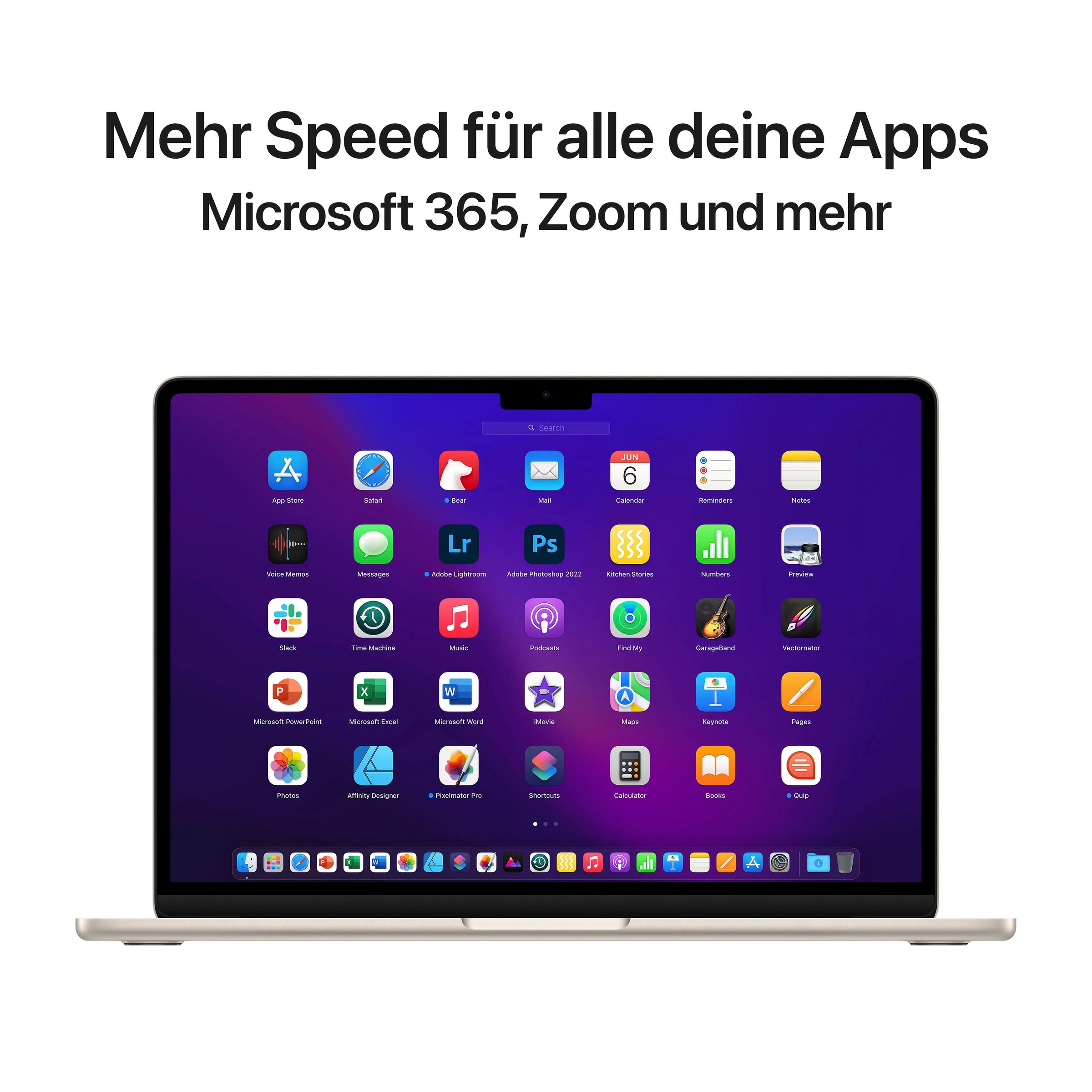 Apple Notebook »MacBook Air«, 34,46 cm, / 13,6 Zoll, Apple, M2, 8-Core GPU, 256 GB SSD