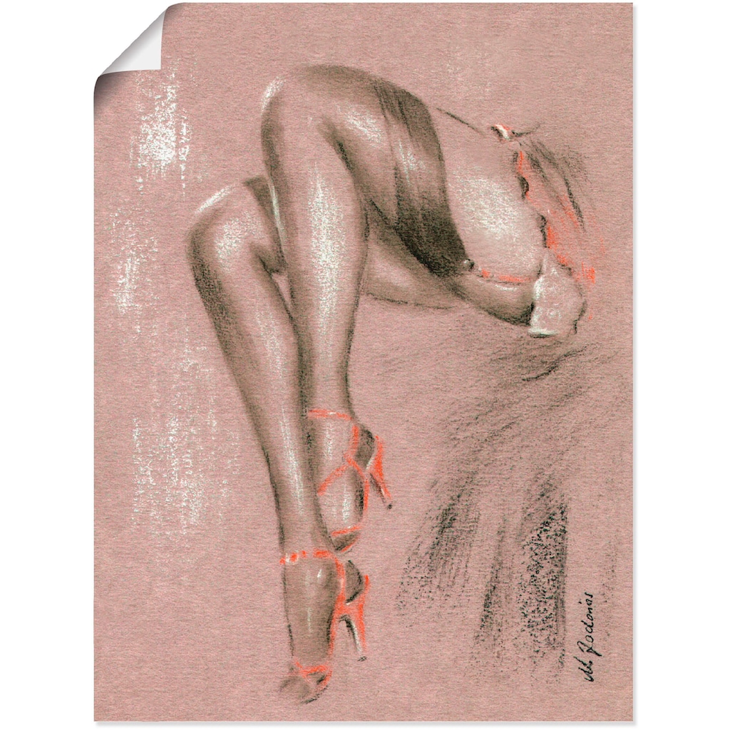 Artland Wandbild »Erotisches in High Heels«, Frau, (1 St.)