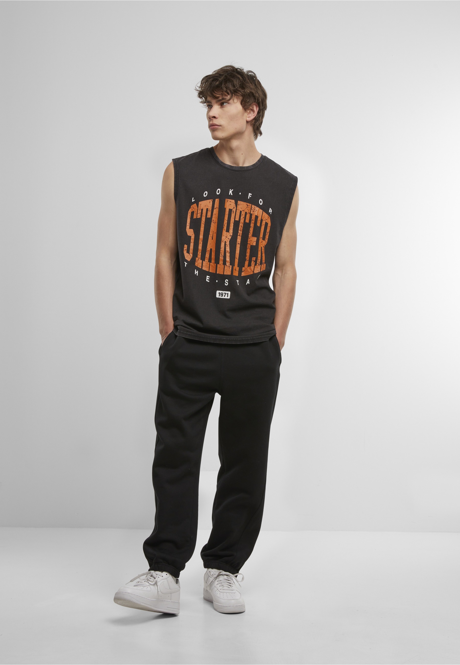 Starter Black Label Tanktop »Starter Black Label Starter Sleeveless Washed Tee« 1 Stk.
