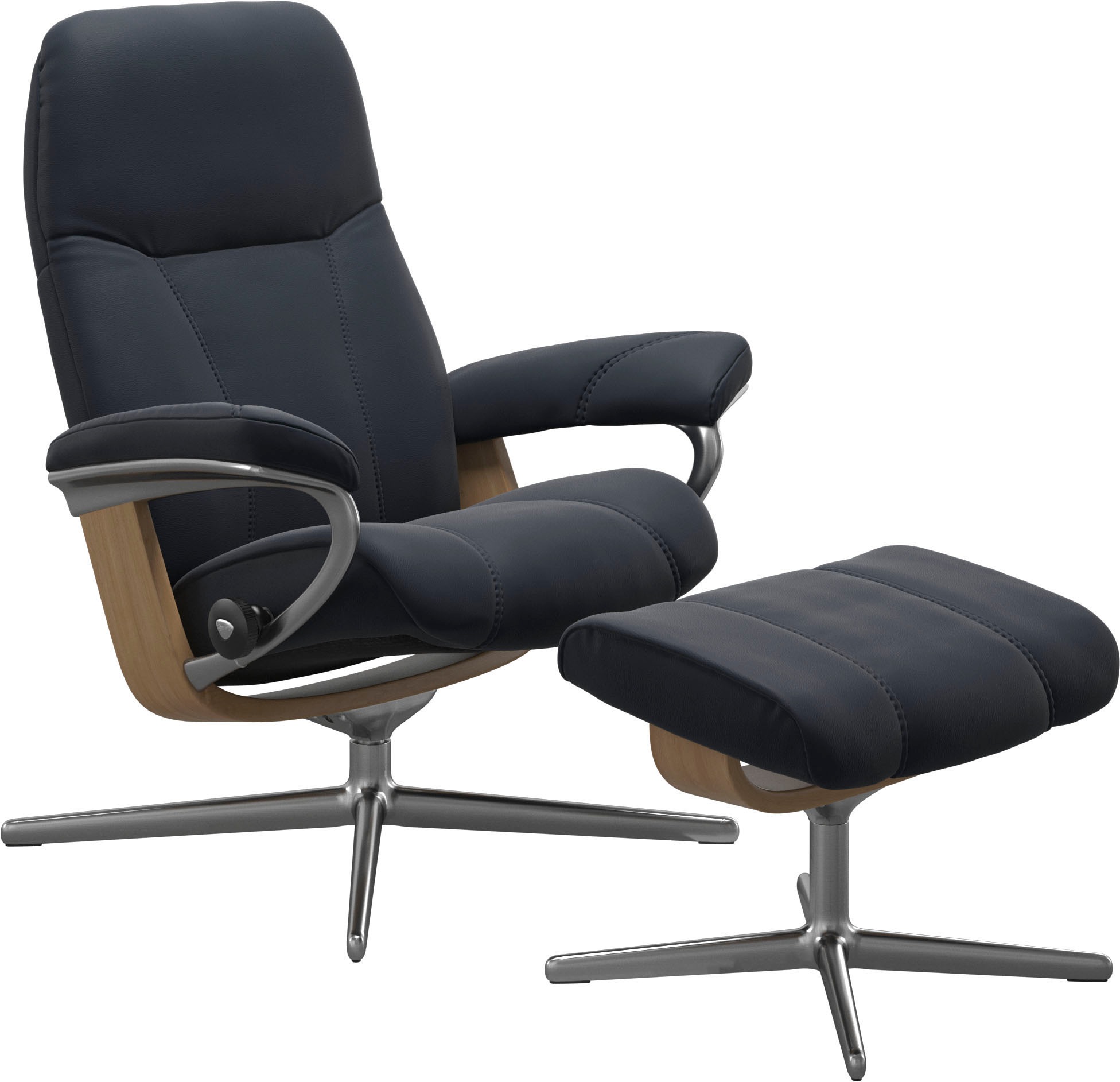 Stressless® Relaxsessel »Consul« Set, Relaxsessel mit Hocker, mit Hocker, m günstig online kaufen