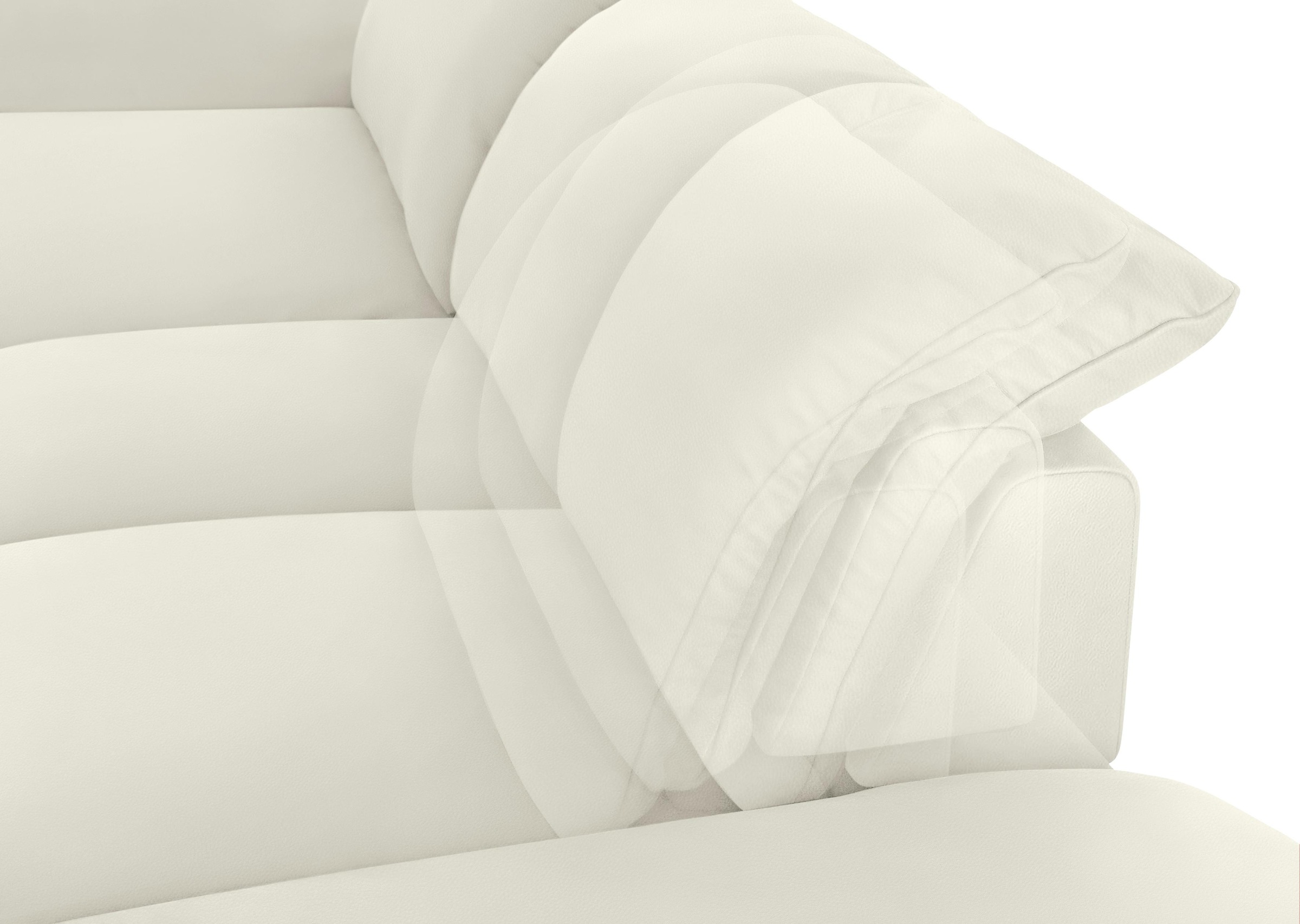 W.SCHILLIG Ecksofa »enjoy&MORE, Designsofa, elegant und bequem, L-Form«, mit Sitztiefenverstellung, Füße silber matt, Breite 310 cm