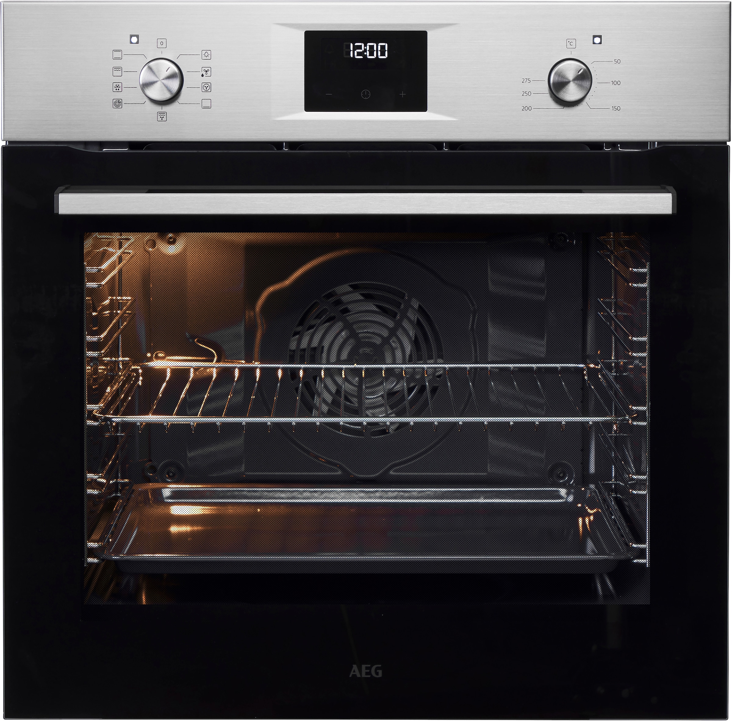 AEG Backofen-Set »OU5AB20ZSM« Aqua Clean Glaskeramikkochfeld, autarker Backofen, mit Timer-Funktion