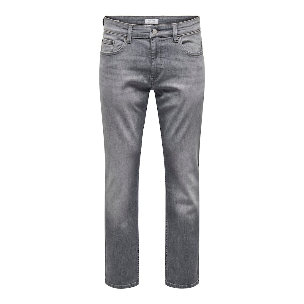 ONLY & SONS Straight-Jeans »ONSWEFT REGULAR WB 0021 TAI DNM NOOS«