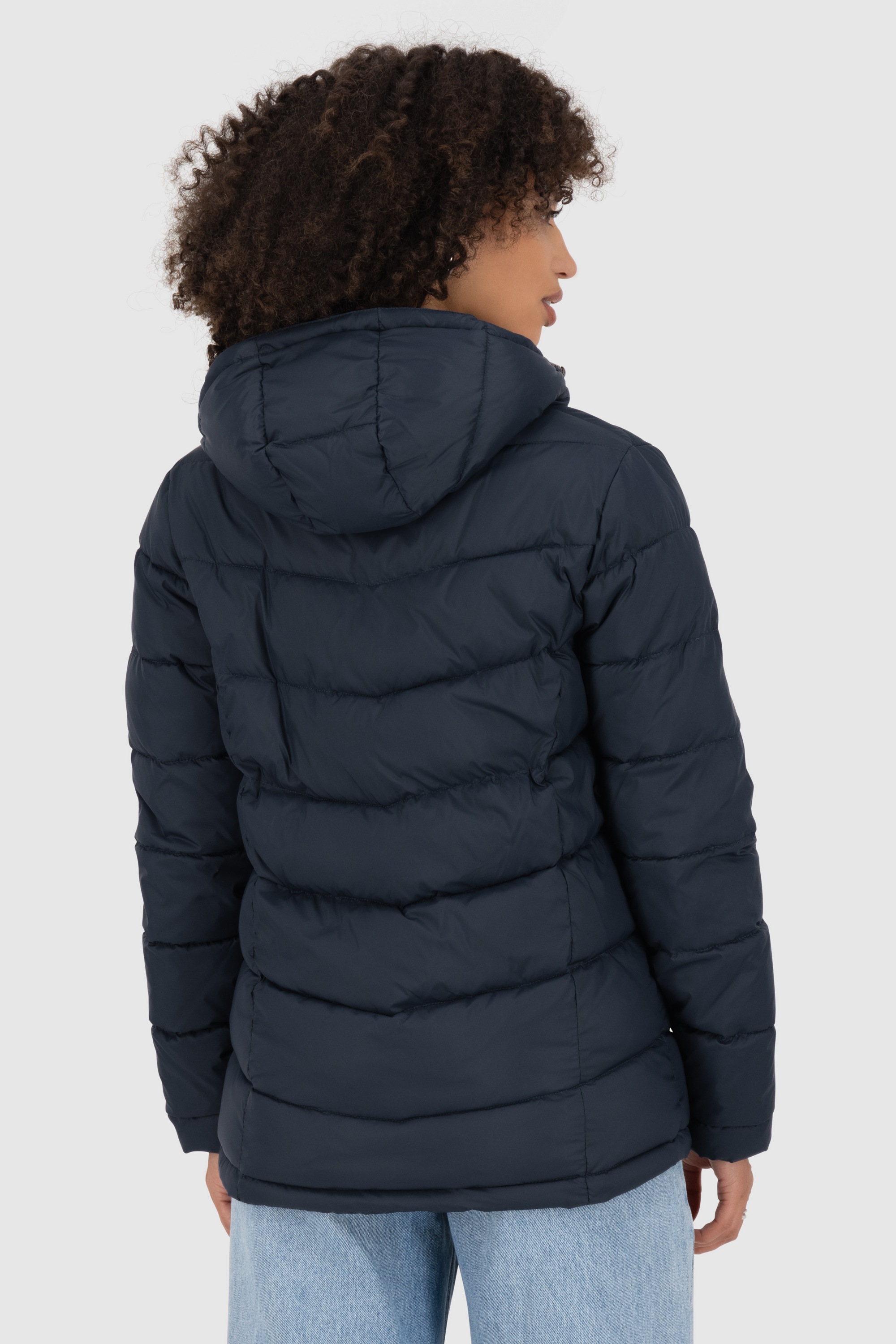 Alife & Kickin Winterjacke »Damen LirazAK A«, Ultraleichte taillierte Steppjacke mit Kapuze