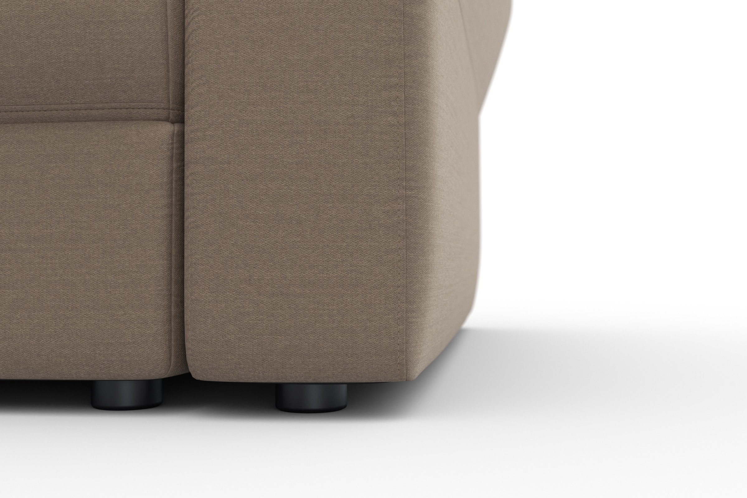 sit&more Ecksofa »Cadabra L-Form«, Breite 243 cm, inklusive Sitztiefenverstellung