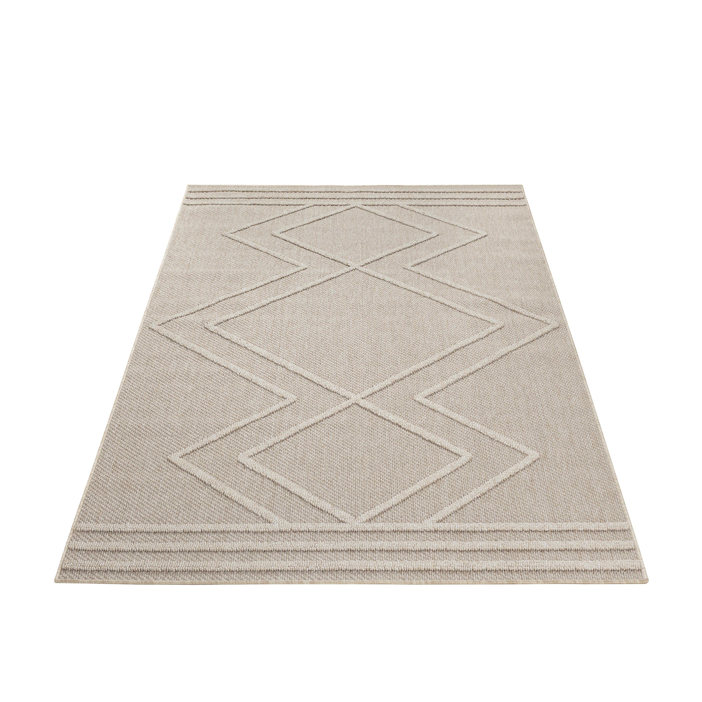 Ayyildiz Teppiche Outdoorteppich »PATARA 4954«, rechteckig, 8 mm Höhe, Läuf günstig online kaufen