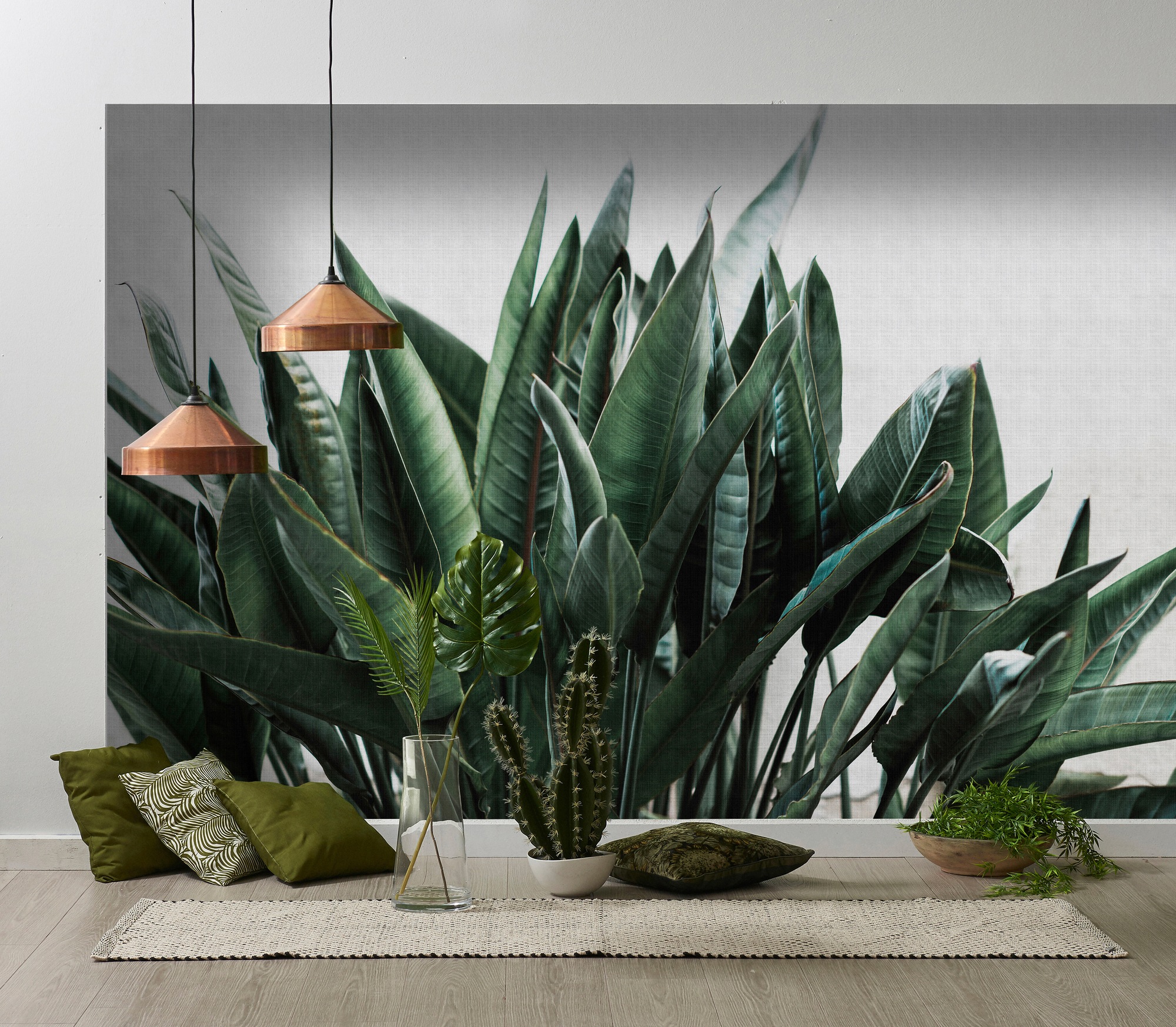living walls Fototapete »Walls by Patel Urban Jungle 2« glatt Vlies, Wand, günstig online kaufen