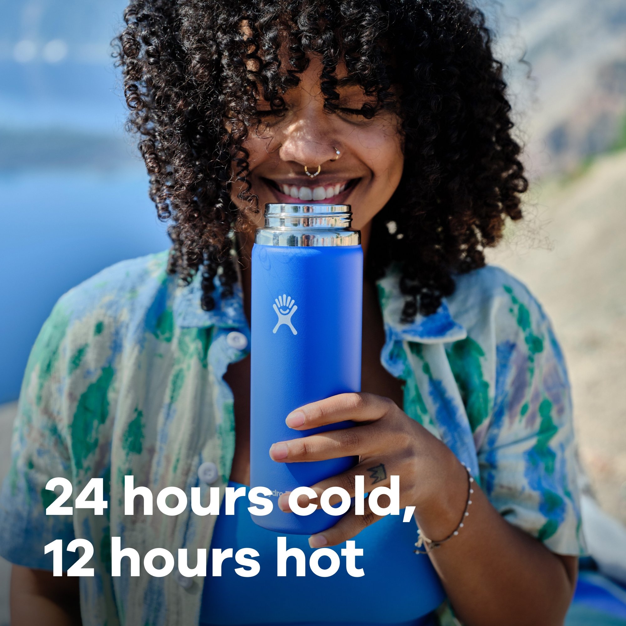 Hydro Flask Isolierflasche »40 Oz Wide Flex Cap«, (1 tlg.), TempShield®️ doppelwandige Vakuumisolierung