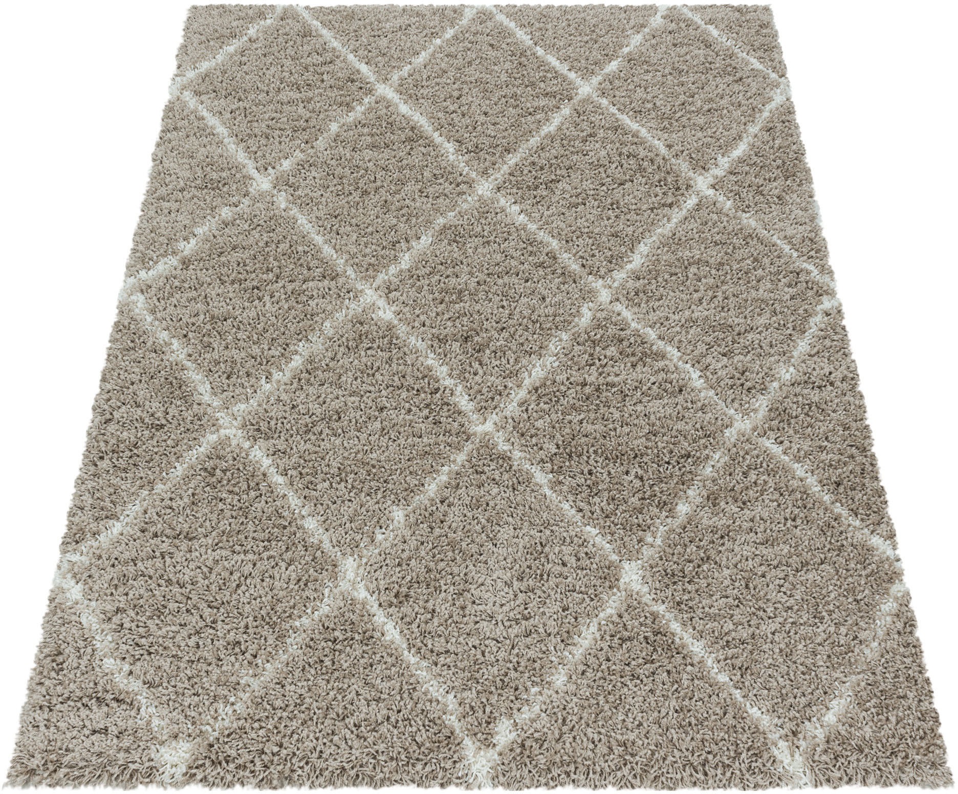 Ayyildiz Teppiche Hochflor-Teppich »ALVOR 3401«, rechteckig, 50 mm Höhe, Sh günstig online kaufen