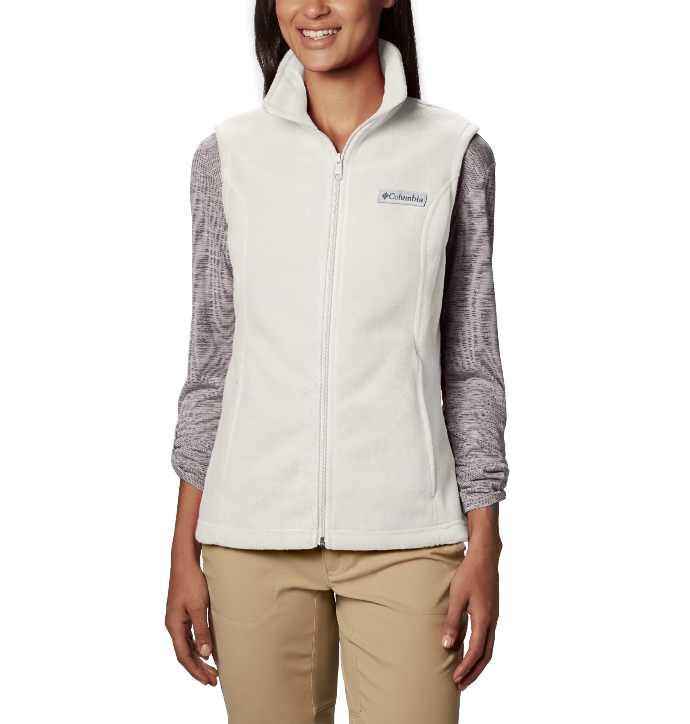 Columbia Fleeceweste »Benton Springs Vest« aus atmungsaktivem Material, schnell trocknend, sportlicher Stil