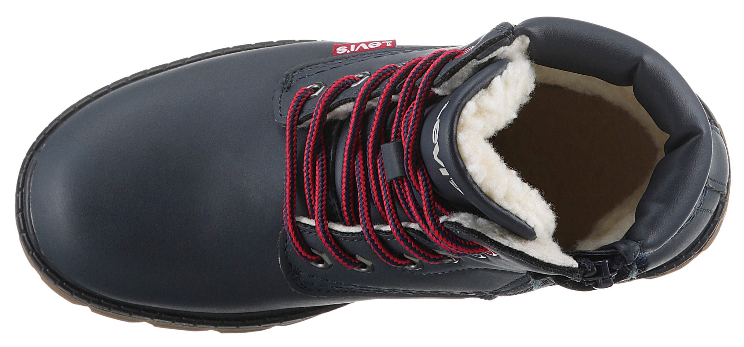 Levi's® Kids Winterboots »LEVIS® NEW FORREST FUR«, Schnürboots, Outdoorschuh mit praktischem Innenreißverschluss