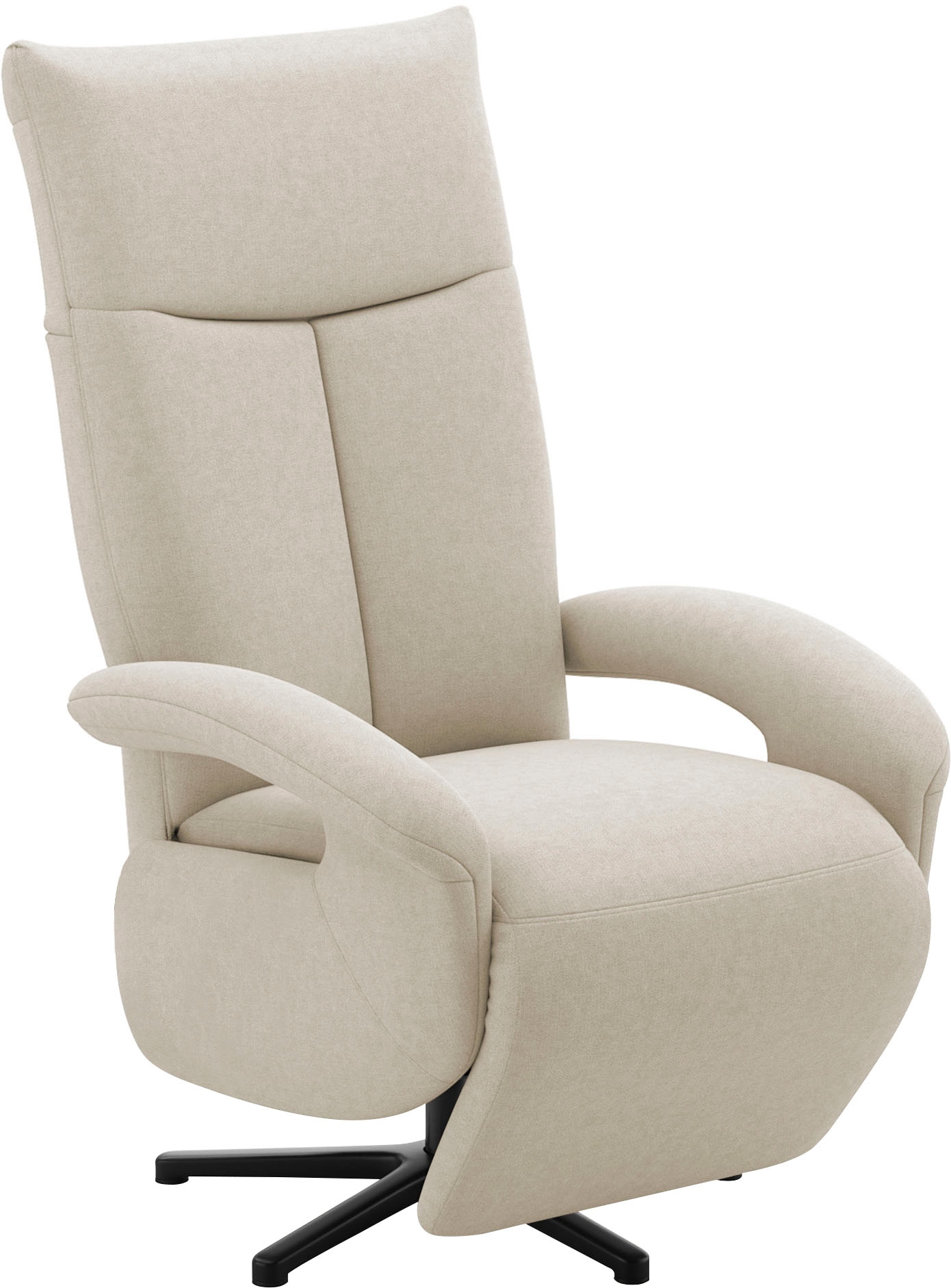 sit&more TV-Sessel »Zoe, inkl. Kopfteilverstellung & 360° Drehfunktion«, wahlweise mit 2 Motoren, Akku & Aufstehhilfe