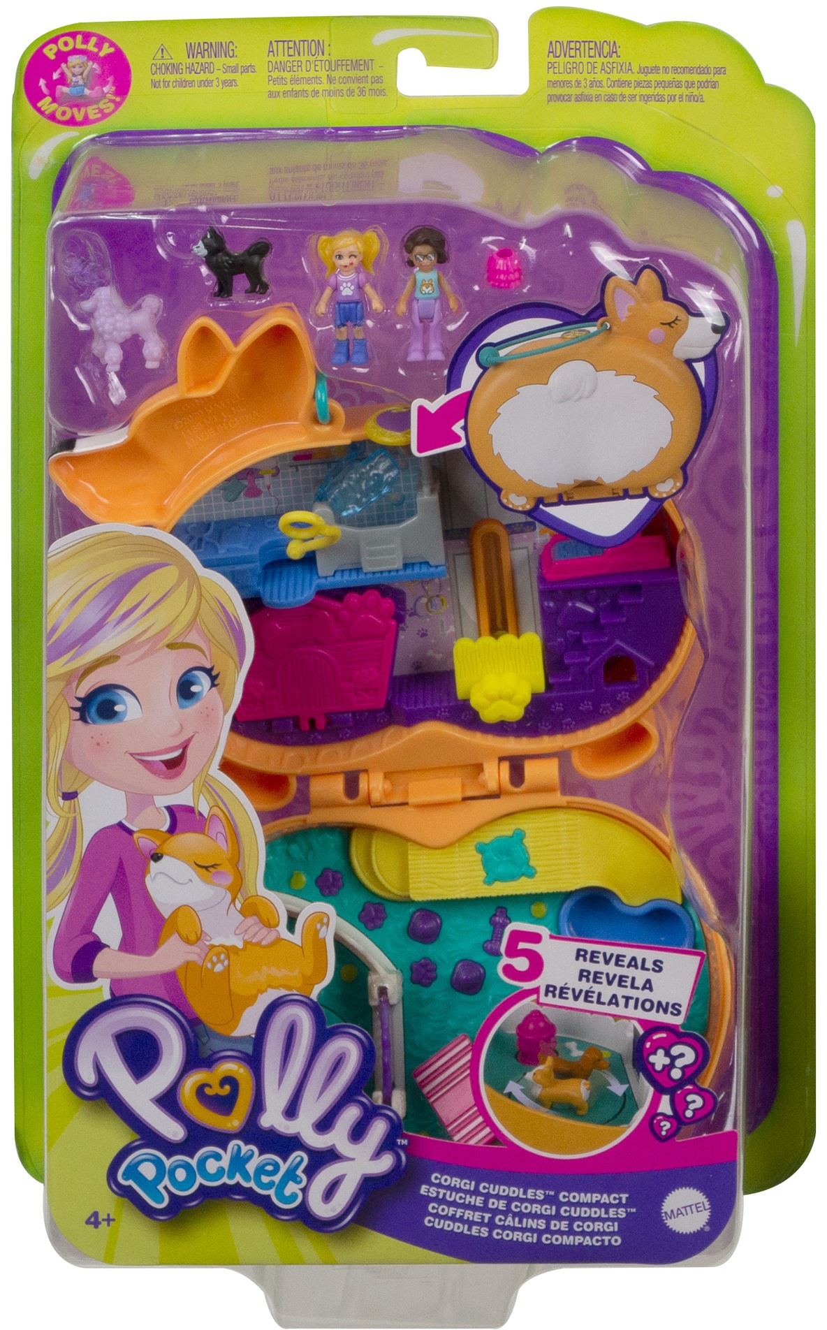 Polly Pocket Spielwelt »Corgi-Hundehotel Schatulle«, Sammelfigur