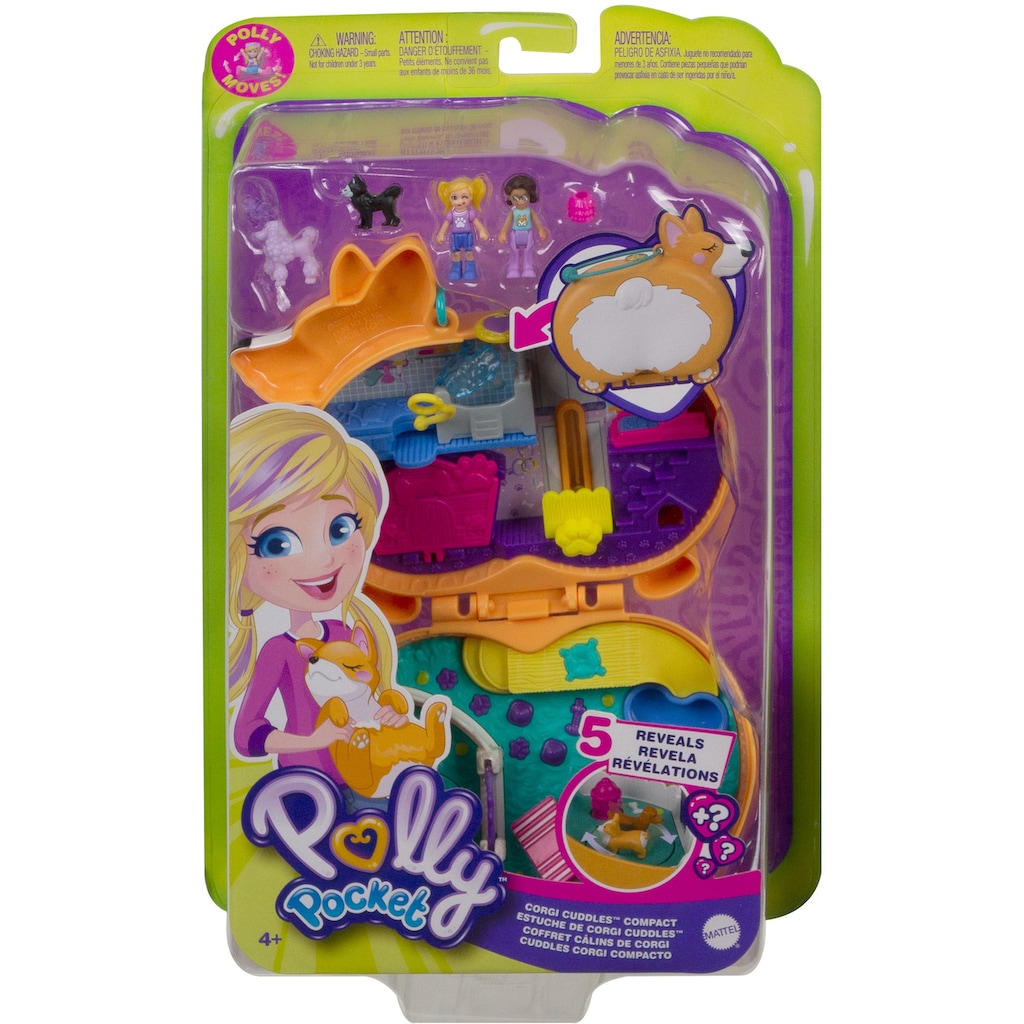 Polly Pocket Spielwelt »Corgi-Hundehotel Schatulle«