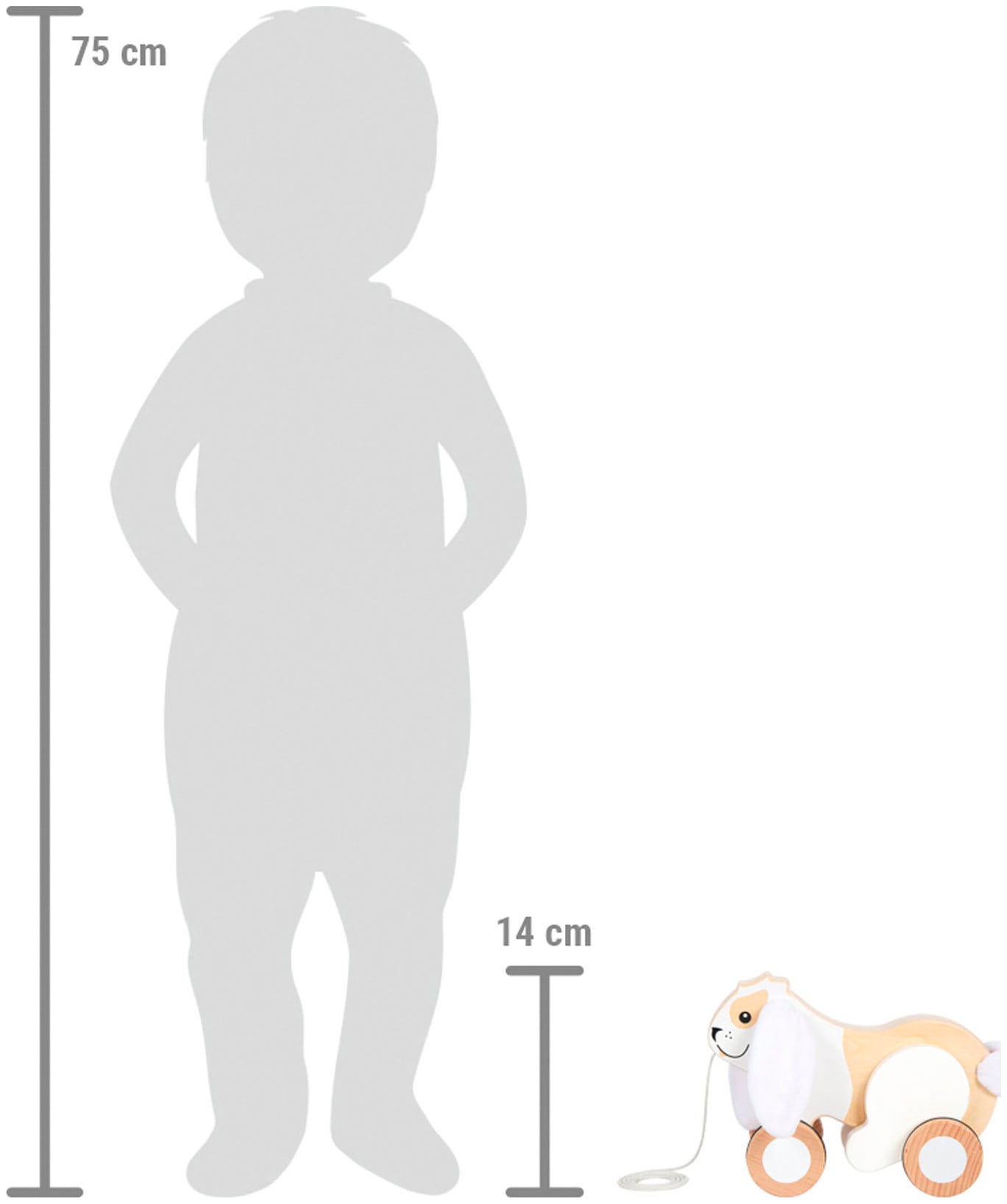 Small Foot Nachziehspielzeug »Nachziehtier Hase«