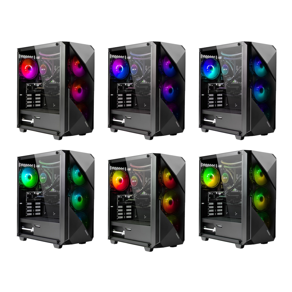 Hyrican Gaming-PC-Komplettsystem »Striker SET02417«, (PCIe SSD Gen4)