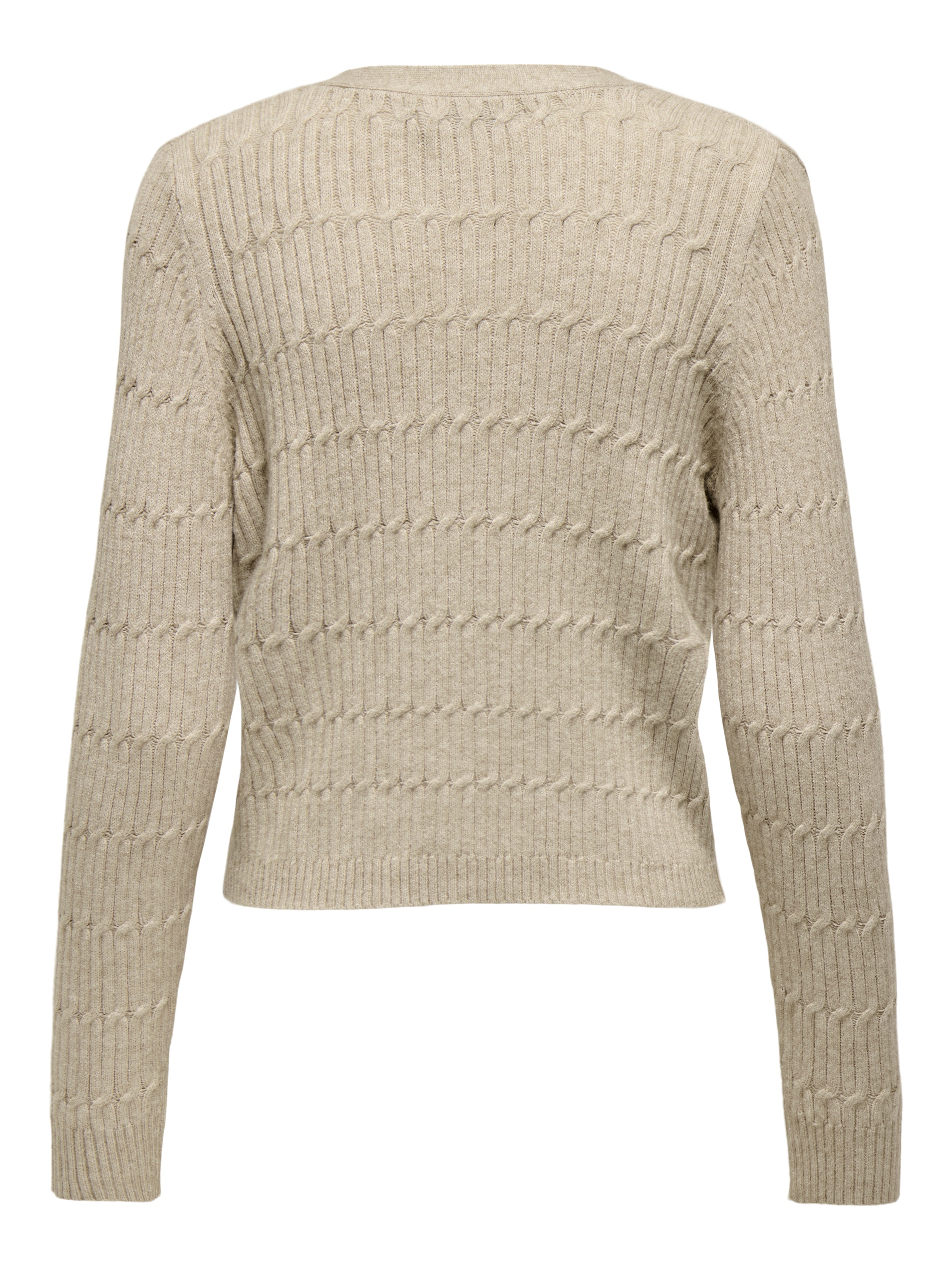 ONLY Strickjacke »ONLKATIA LS CABLE V-NECK CARDIGAN CC KNT«