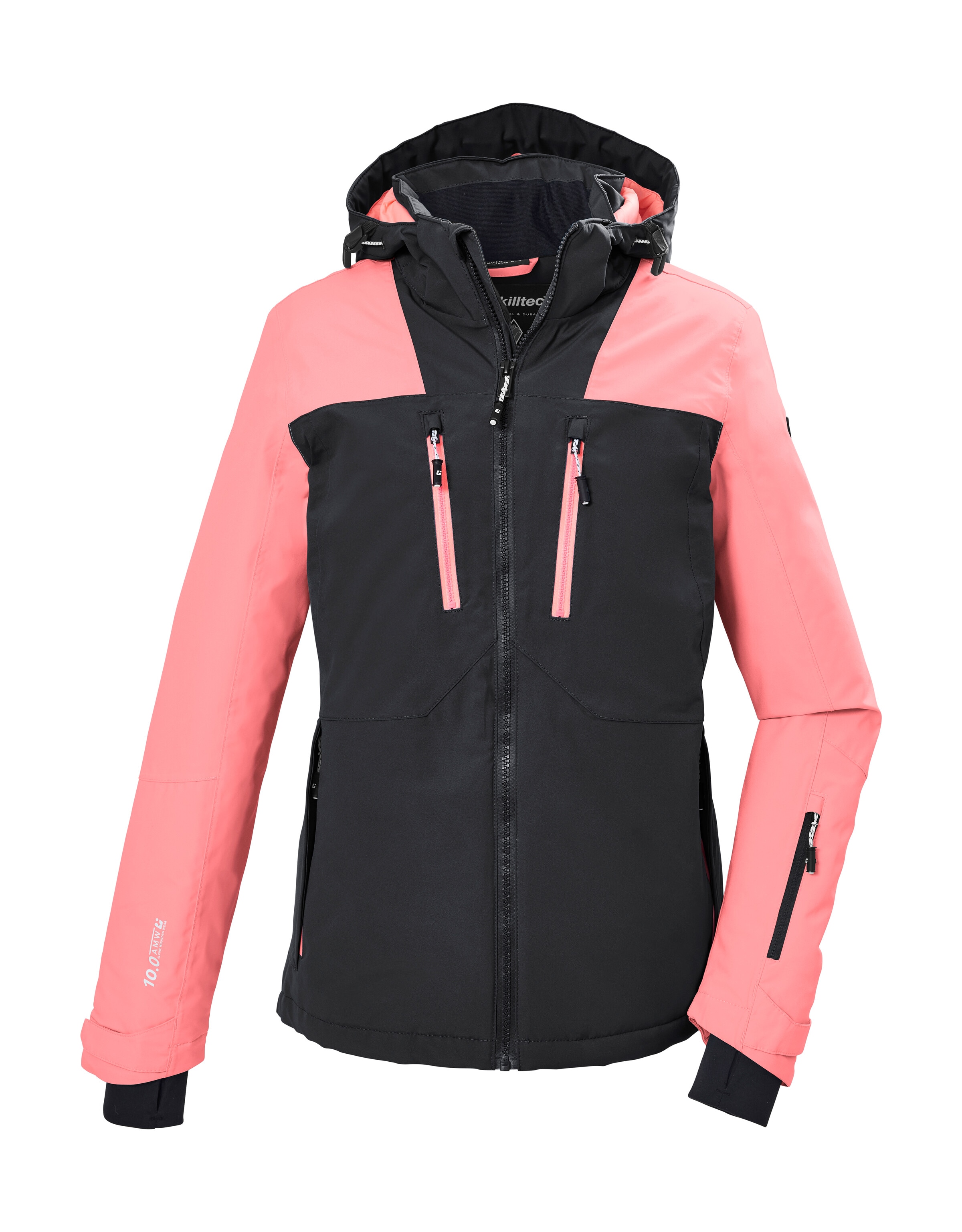 Killtec Skijacke »KSW 283 WMN SKI JCKT« Wind- und wasserdichte Skijacke, atmungsaktiv, verstellbar