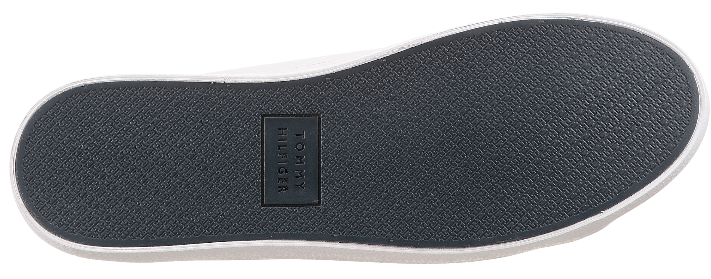 Tommy Hilfiger Sneaker »TH HI VULC CORE LOW LEATHER«, Freizeitschuh, Halbschuh, Schnürer mit gepolstertem Schaftrand