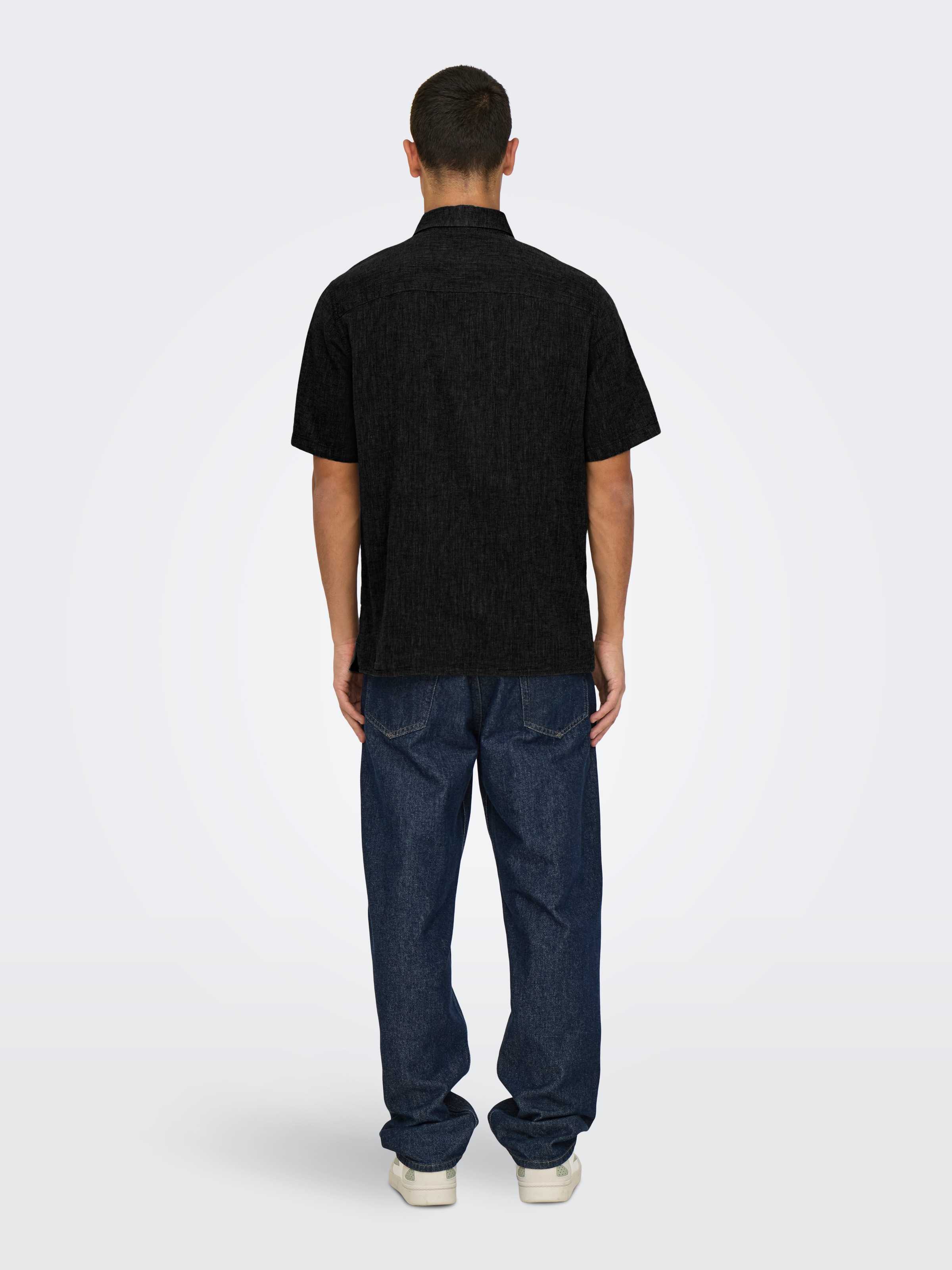 ONLY & SONS Kurzarmhemd »ONSCAIDEN LIFE REG SS 1 PKT SHIRT«
