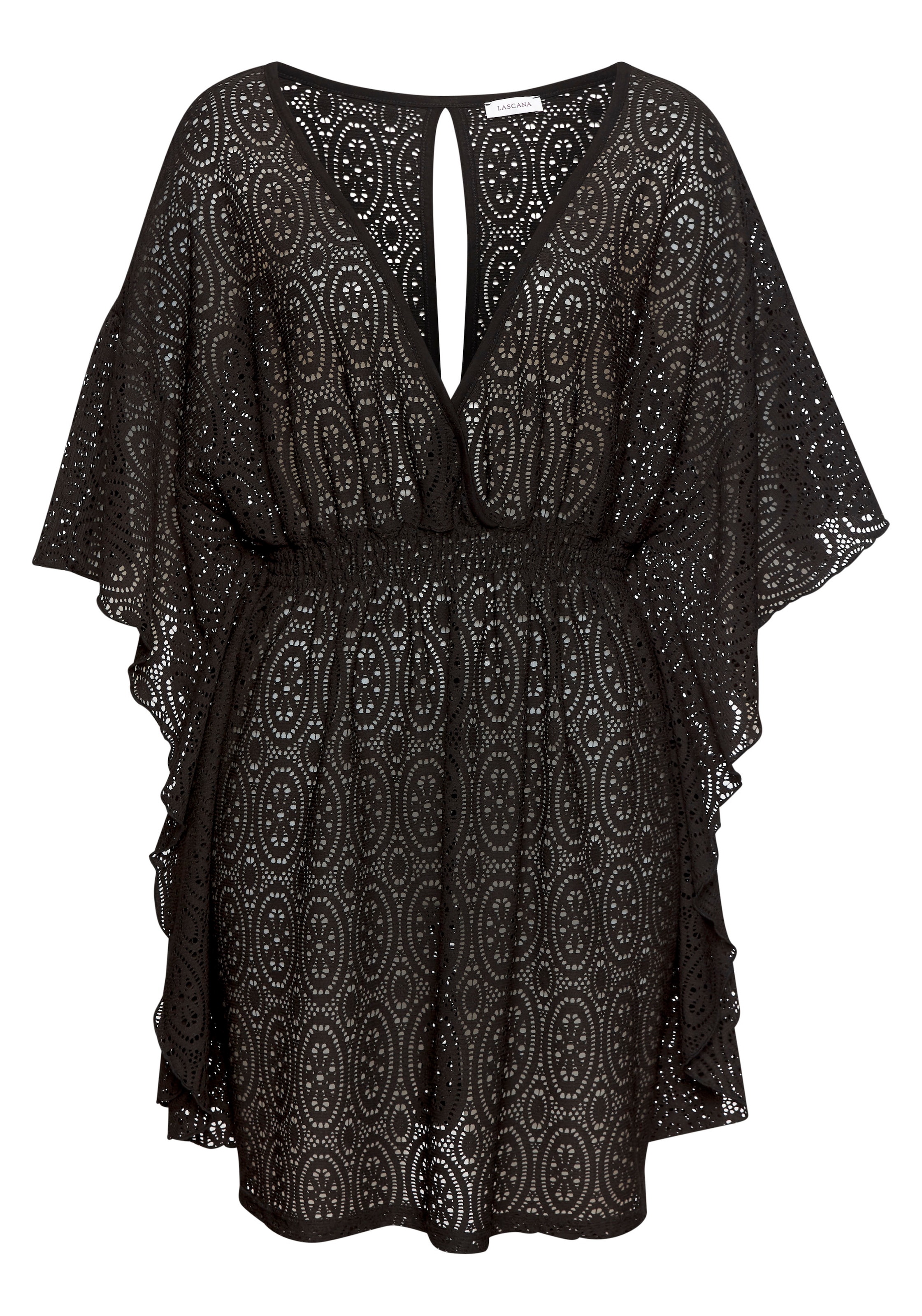 LASCANA Longbluse aus Lochspitze, lockeres Blusenkleid, Tunika