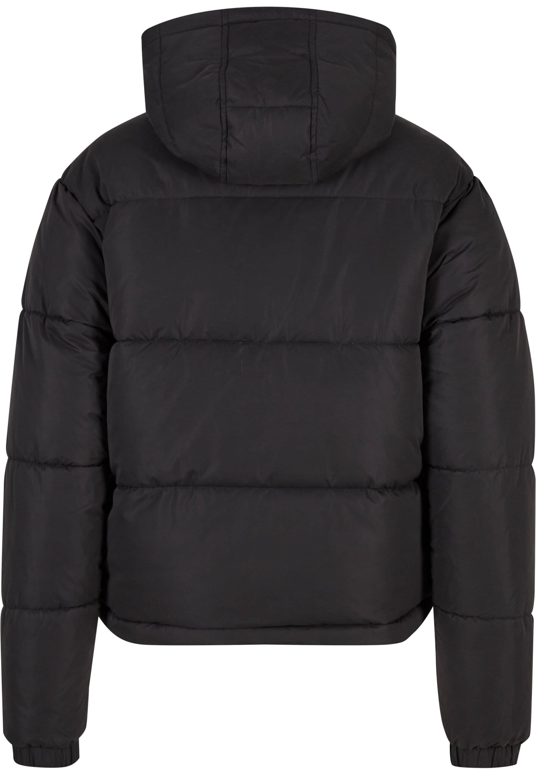 URBAN CLASSICS Winterjacke »Urban Classics Ladies Peached Puffer Jacket With Hood« 1 Stk. tlg. mit Kapuze