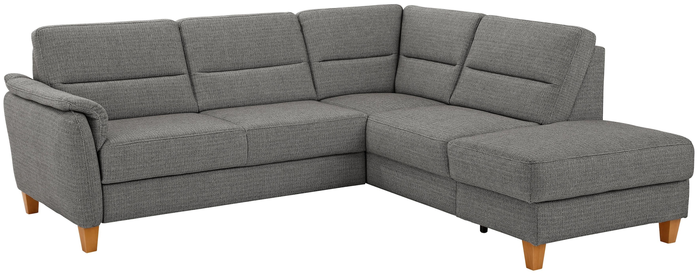 Home affaire Ecksofa »Palmera L-Form«, Federkern, wahlweise mit Bettfunktion und mit/ohne Stauraum