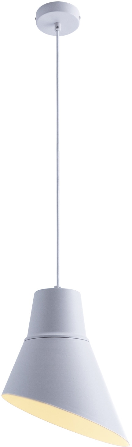 Paco Home Pendelleuchte »BODO«, 1 flammig, Leuchtmittel E27 | ohne Leuchtmittel, Hängelampe Esszimmer Esstischlampe Industrial Textilkabel Kürzbar