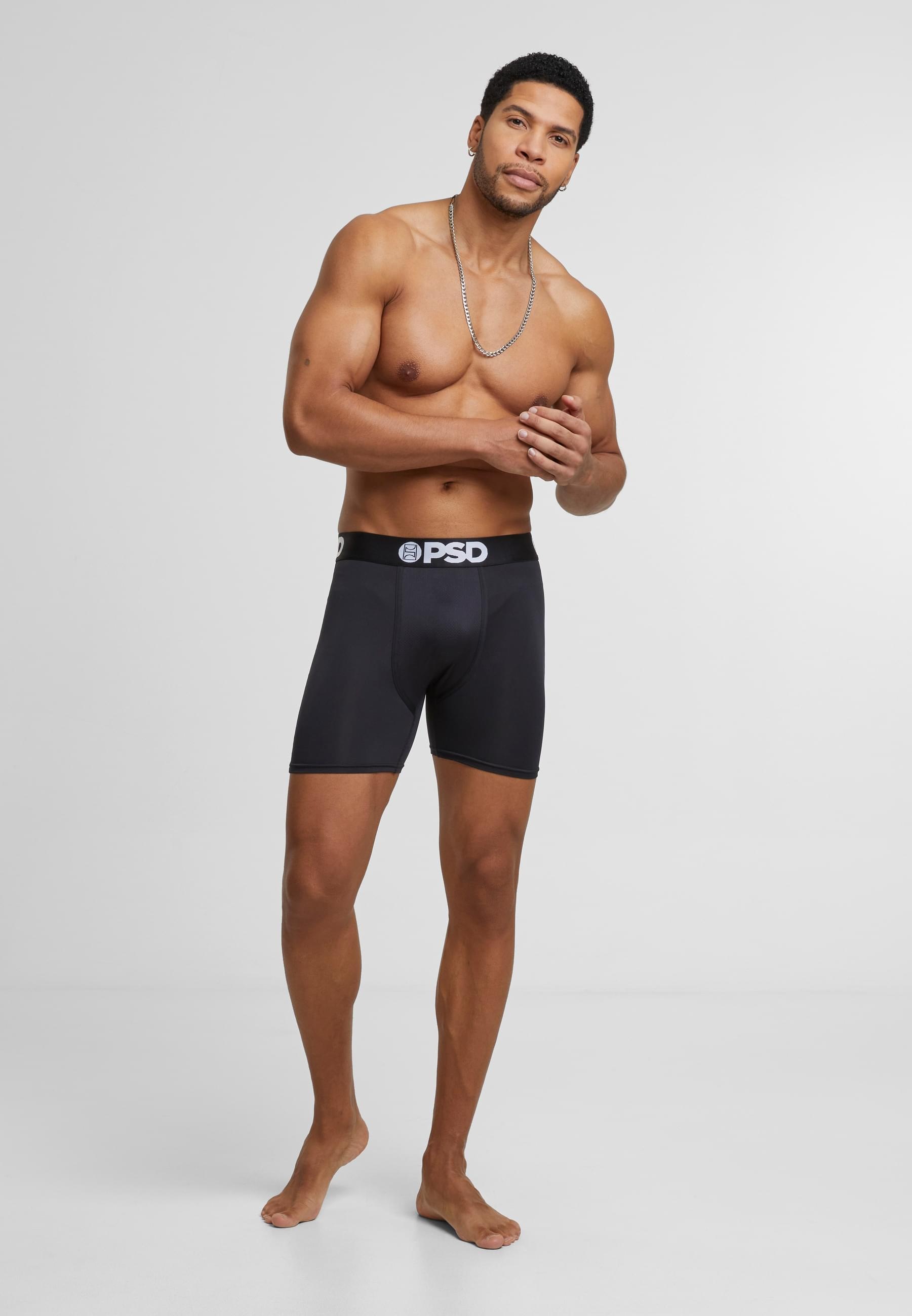 PSD Boxershorts »PSD SOLIDS BLK 5I 3PK« 1 Stk.