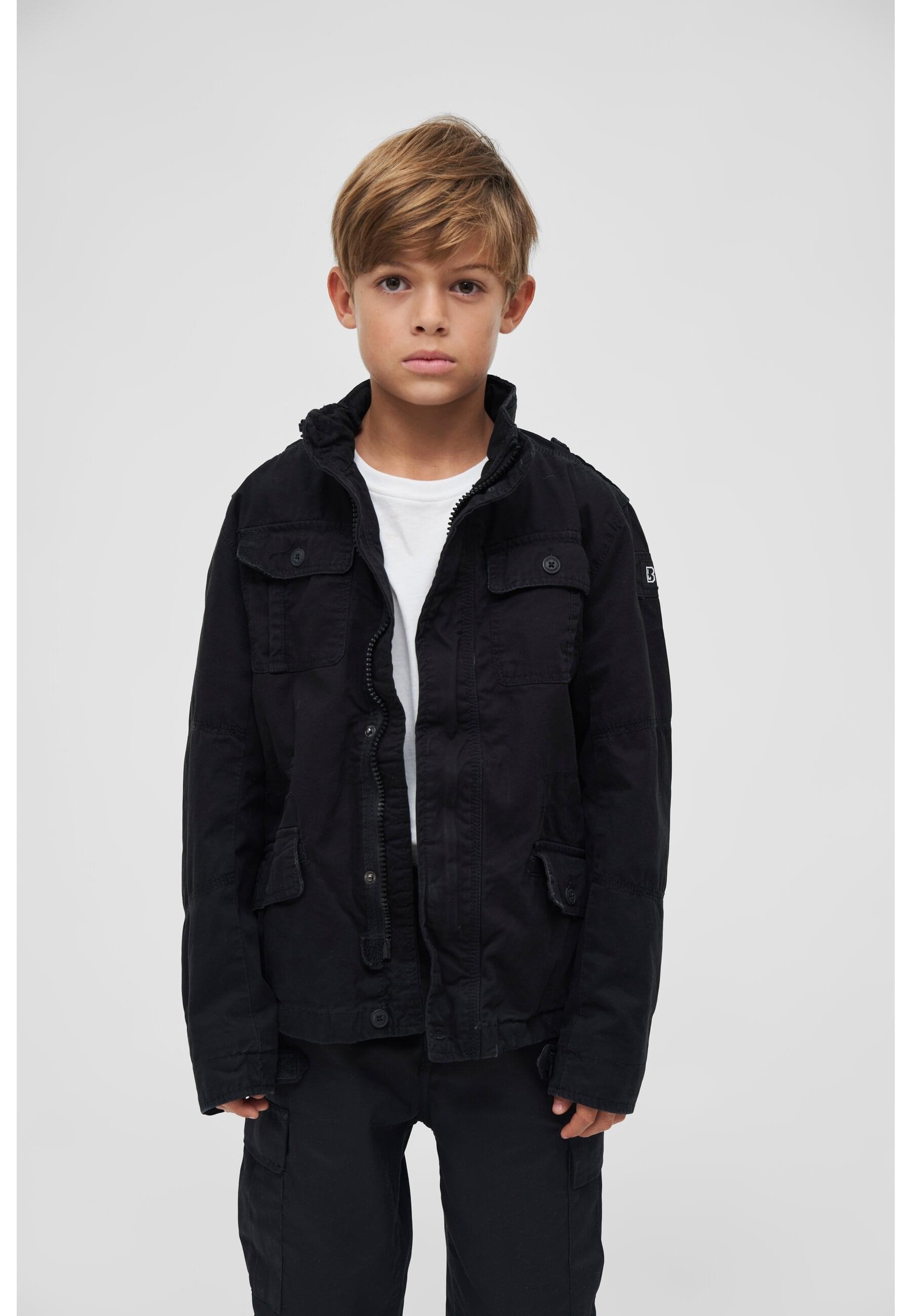 Brandit Allwetterjacke »Brandit Herren Kids Britannia Jacket« 1 Stk. tlg. ohne Kapuze