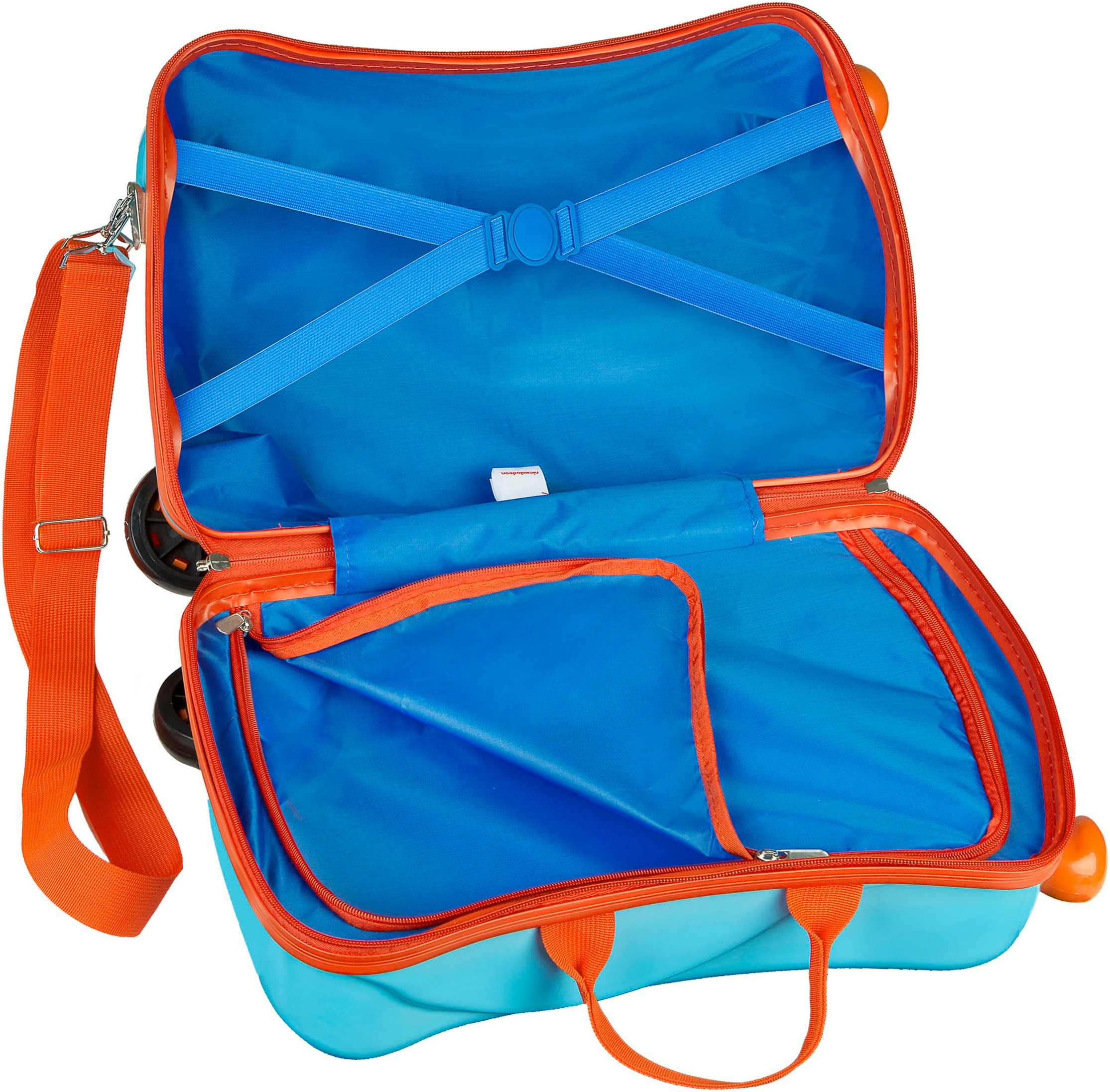 UNDERCOVER Kinderkoffer »Ride-on Trolley, Paw Patrol«, 4 Rollen, zum sitzen und ziehen