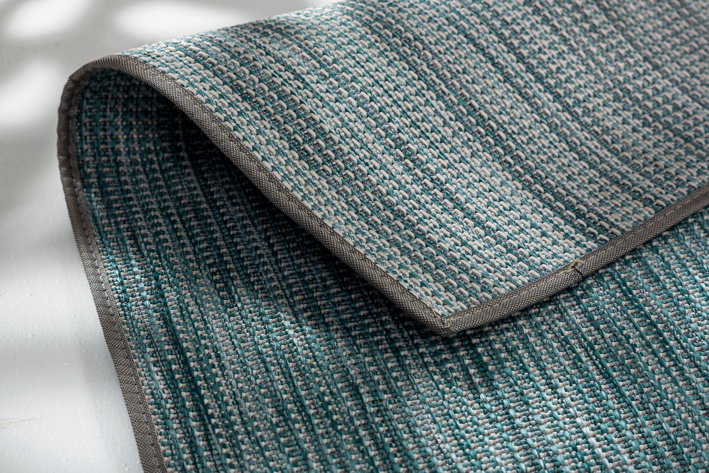 SCHÖNER WOHNEN-Kollektion Teppich »Parkland 6351 220«, rechteckig, 5 mm Höhe, In- und Outdoor geeignet, eleganter Flachflorteppich